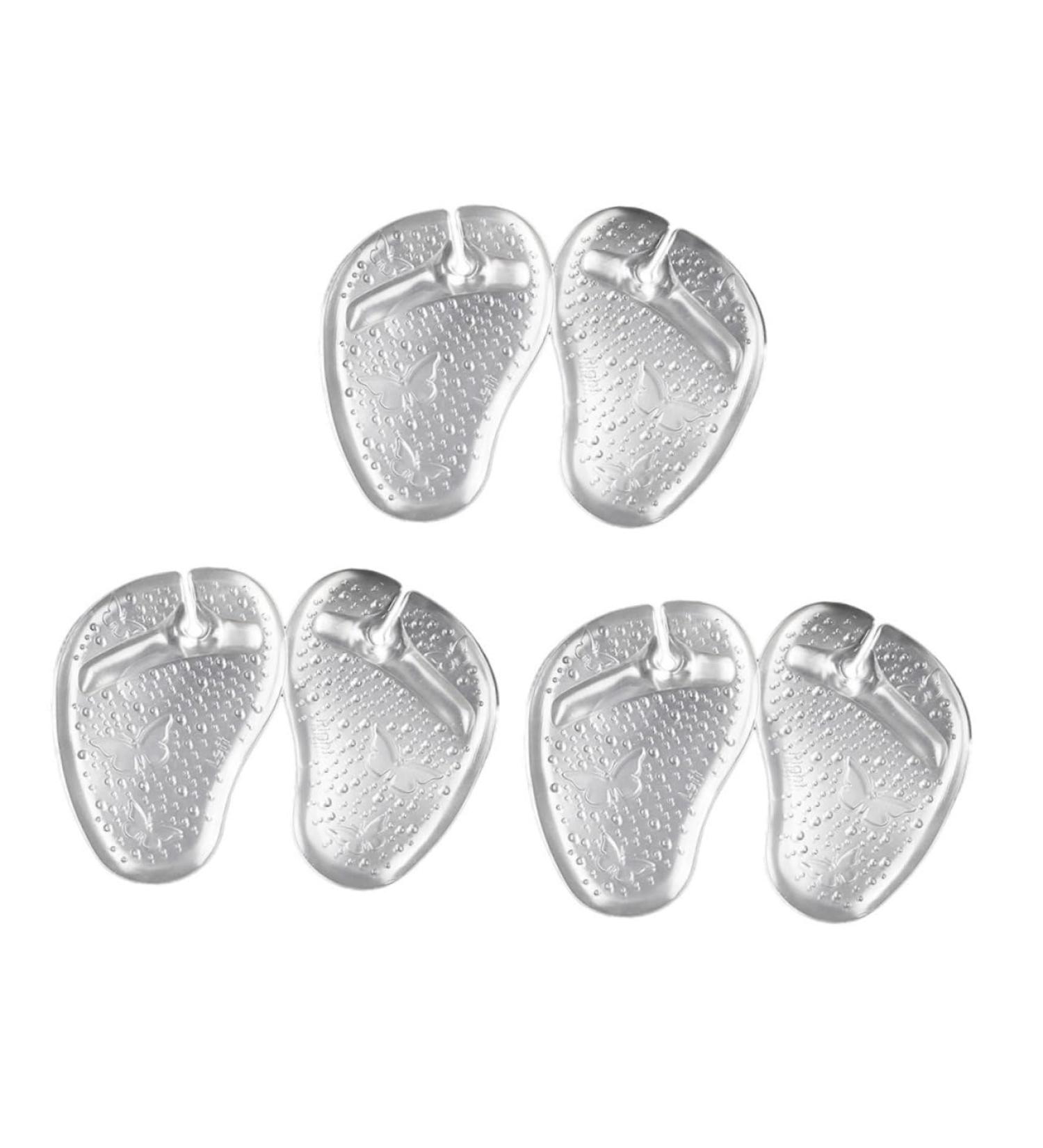 Buy Ipetboom 3 Pairs Forefoot Slipper Pads - Clear Cushion Inserts for Women s Heels Non-Slip Gel Foot Pads for Sandals & Pumps - Comfort & Support for All-Day Wear - Buy Online on GoSupps.com