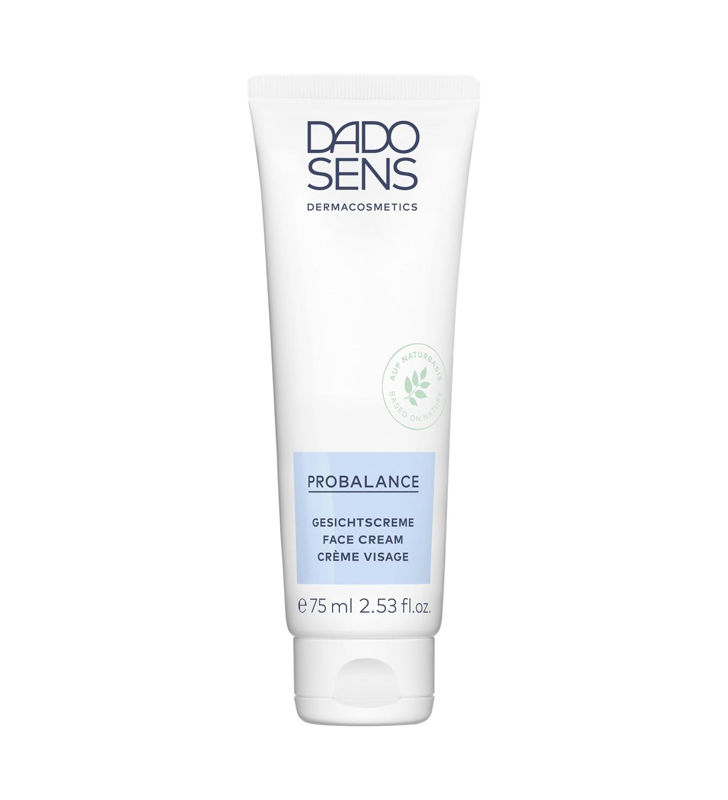  Dado Sens DADO SENS PROBALANCE Face Cream - Special Size (75ml) - Gentle Care for Especially Sensitive and Allergy-prone Skin - Buy Online on GoSupps.com