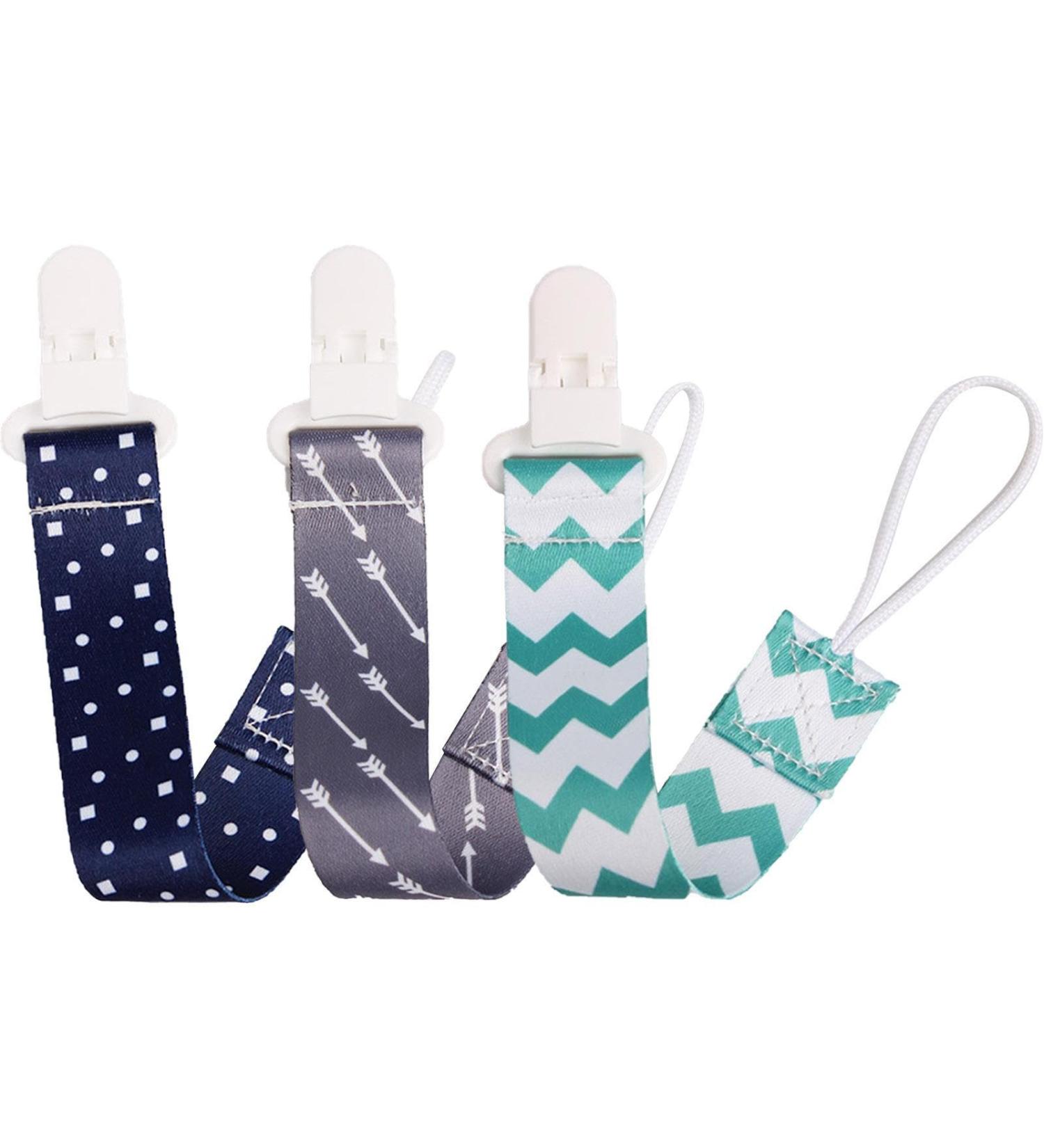 Tsuchiya Pacifier Holder Clip | Durable Fabric Pacifier Clips for Babies & Kids - Securely Keeps Pacifiers in Place - Perfect for Girls & Boys - Buy Online on GoSupps.com