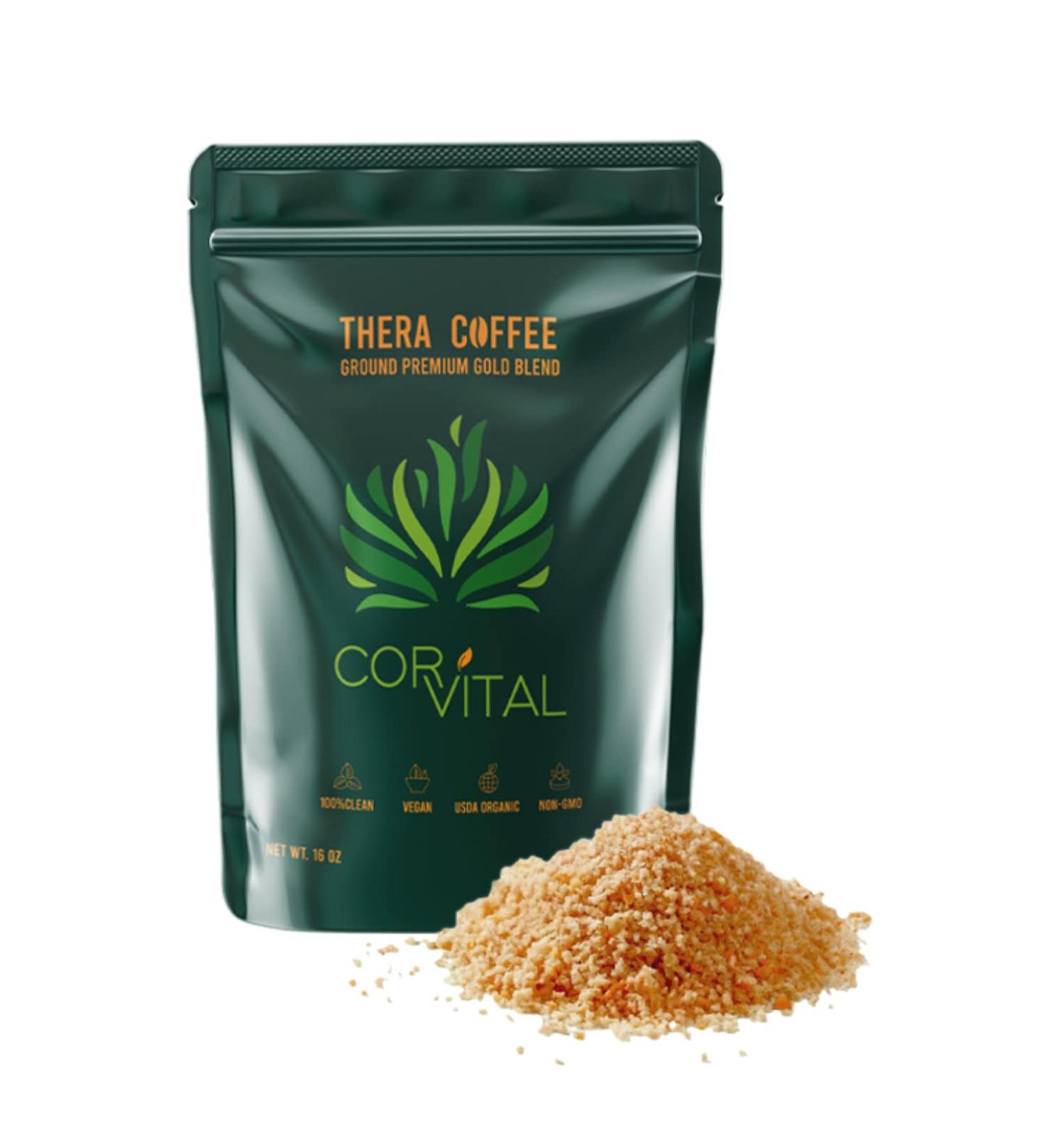 Cor-Vital 1lb Organic Coffee Enema - Gerson Approved Therapy Roast for Liver Detox & Cleanse - Mold Free Colon Cleanse - Buy Online on GoSupps.com