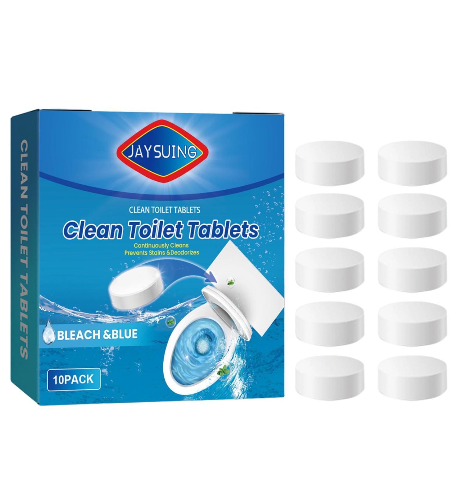 Toilet Tank Cleaner | Automatic Toilet Bowl Cleaner - Toilet Tablet for Cleaning Stains with Active Oxygen Purification for Bathroom and Various Cleaning Occasions Fanelod - Buy Online on GoSupps.com