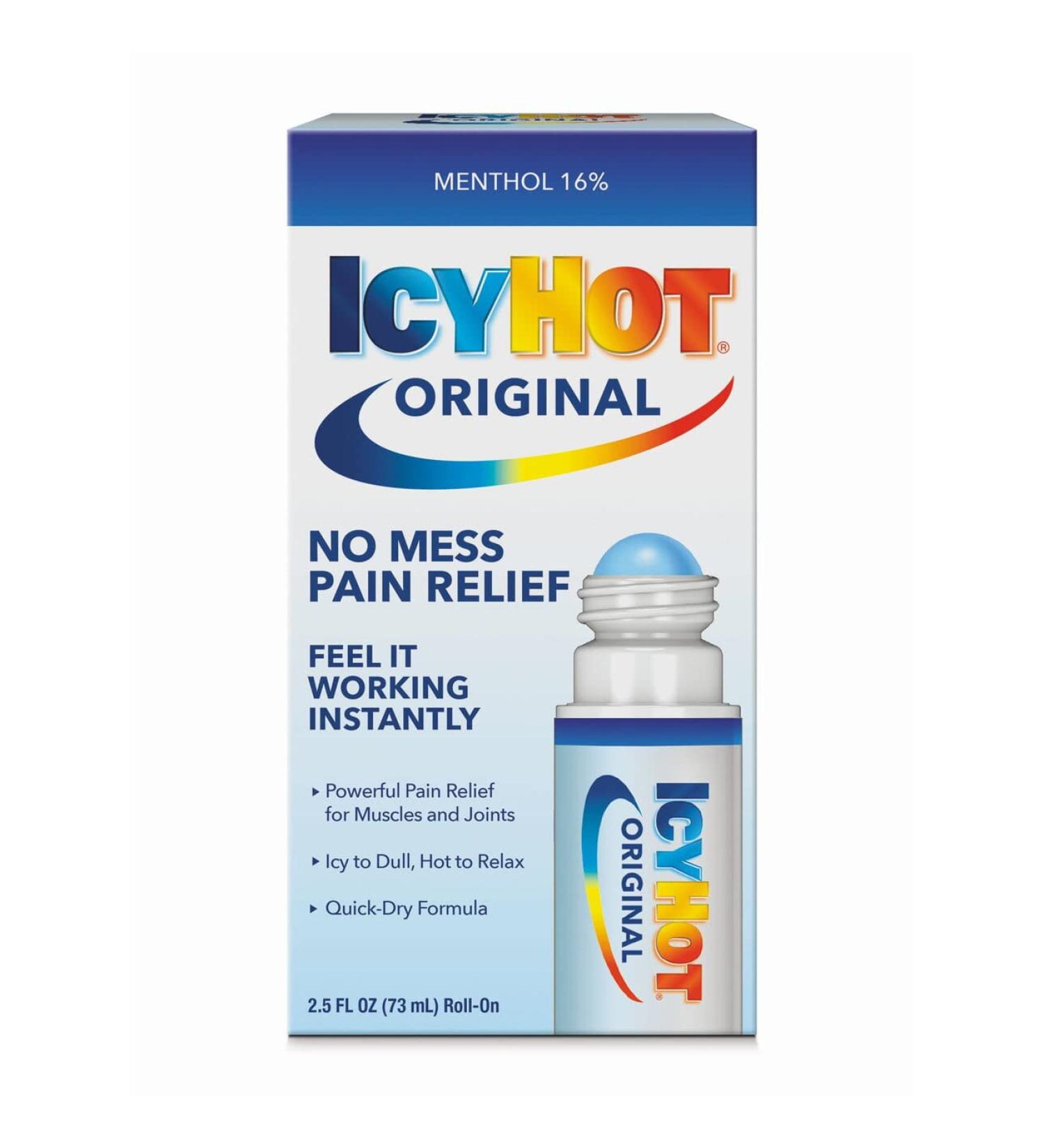 ICY HOT No Mess Applicator 2.5oz by CHATTEM Incorporated - Buy Online on GoSupps.com