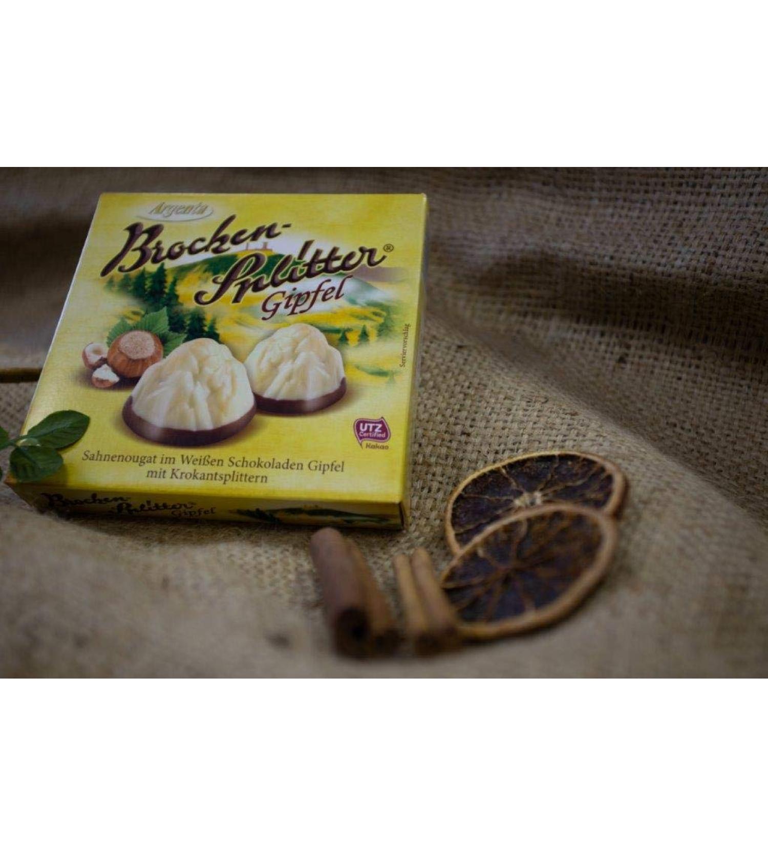 Buy Brocken-Splitter Summit: Gourmet Chocolate with Stagnougat & White Chocolate Chips - Harzer Specialty | International Shipping Available - Buy Online on GoSupps.com