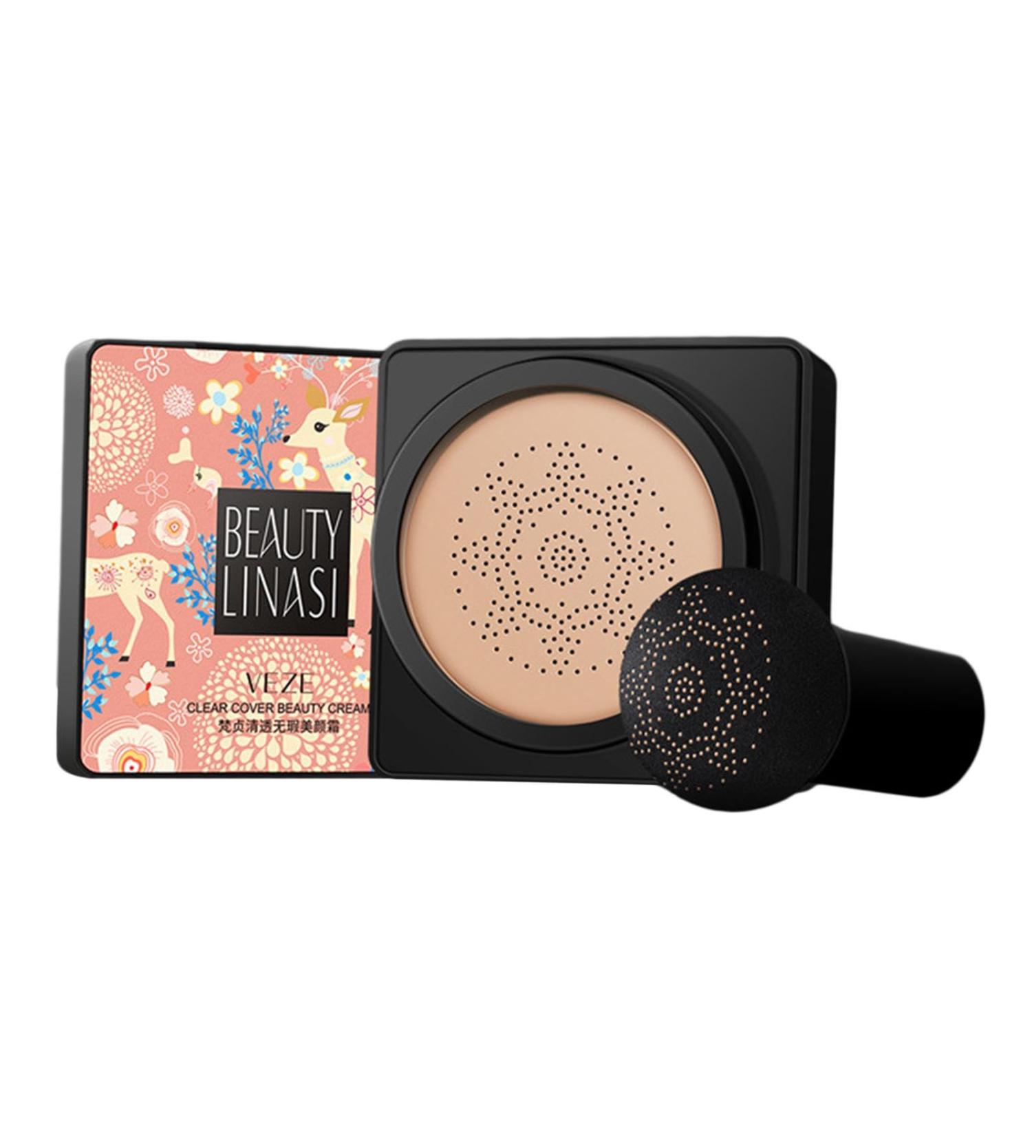 Amagogo BB Cream Moisturizing Concealer Mushroom Head Liquid Foundation Cream Light Weight Smoothly Even Skin Matte Concealer 20G style B - Buy Online on GoSupps.com