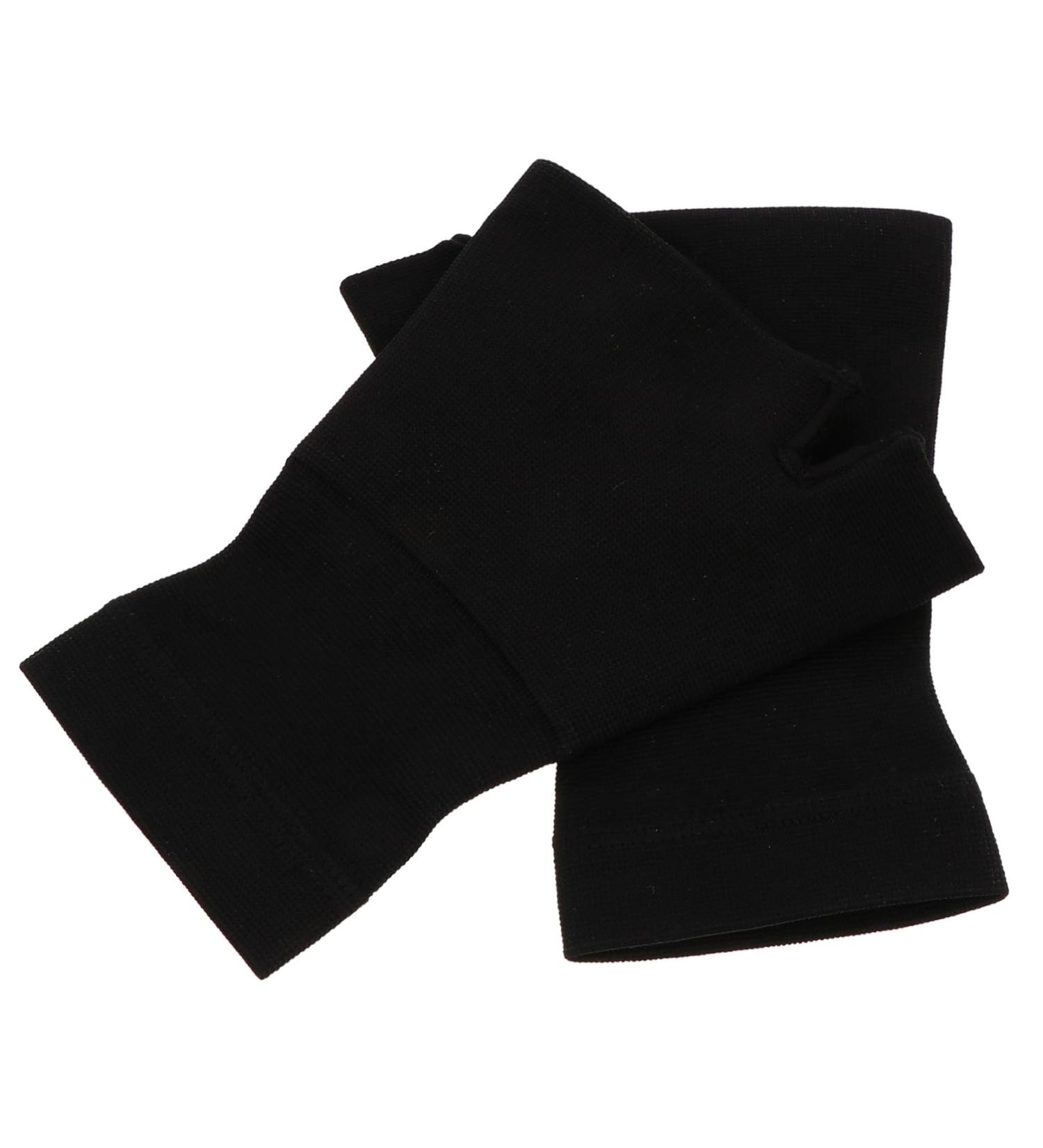 FRCOLOR Exercise Gloves for Men & Women | Black Carpal Tunnel Hand Sleeves & Rest Mittens Ideal for Fitness & Recovery - Buy Online on GoSupps.com