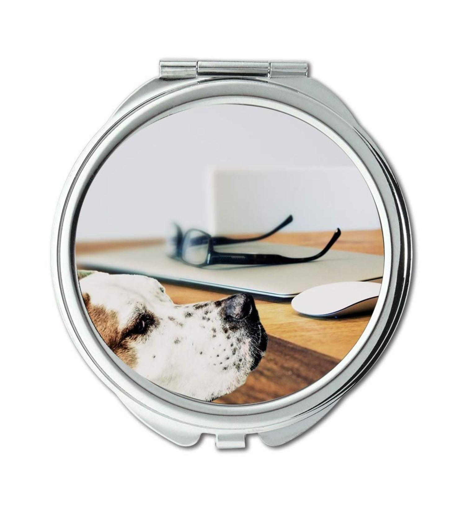 YENDOSTEEN Mirror Compact Mirror Dog Animals Animal pocket mirror portable mirror - Buy Online on GoSupps.com