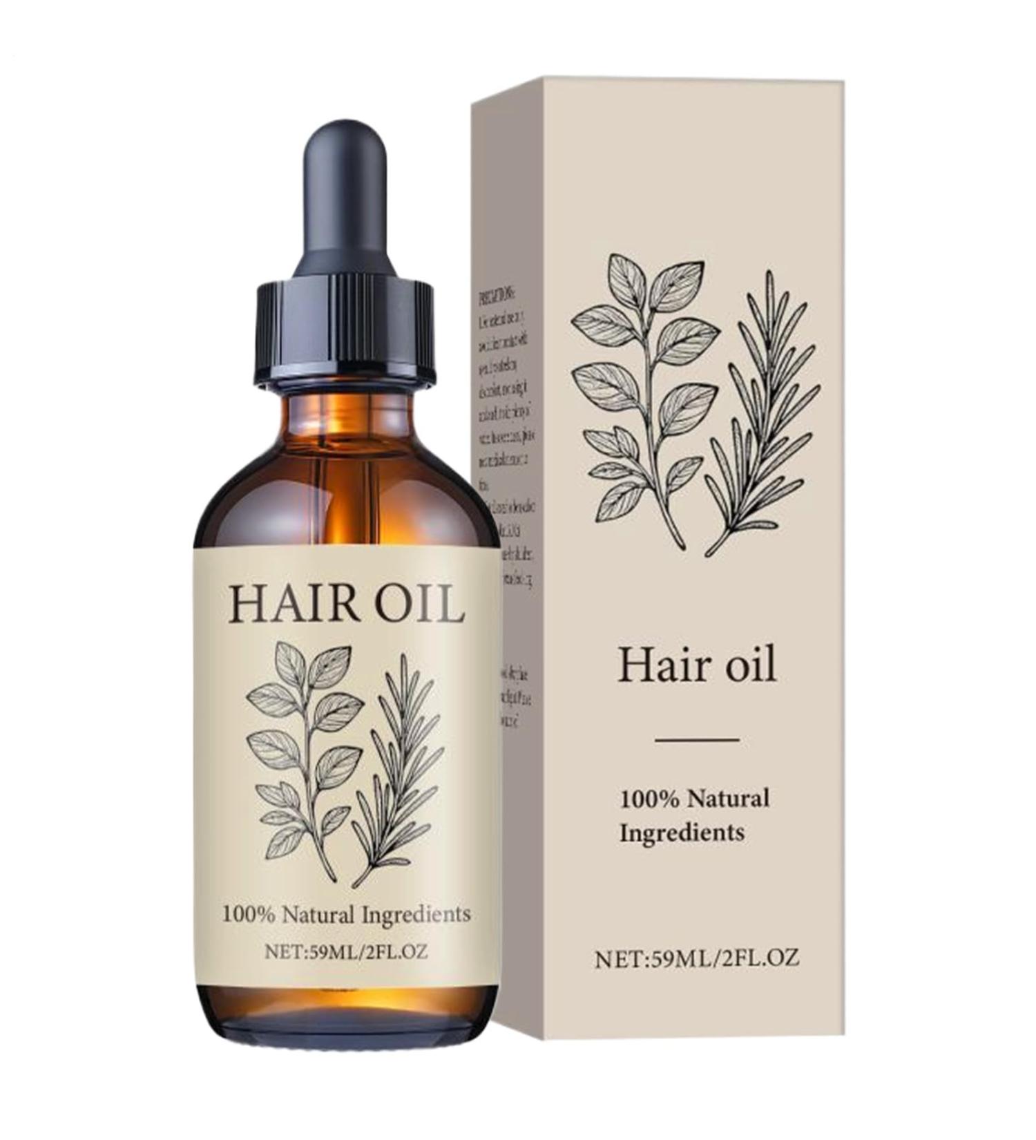Lightweight Hair Oil 59ml Healthy Hair Care Oil Strengthening Natural AntiFrizz Split Ends Hair Scalp Repairing Moisturizer For Men Women Home Travel - Buy Online on GoSupps.com