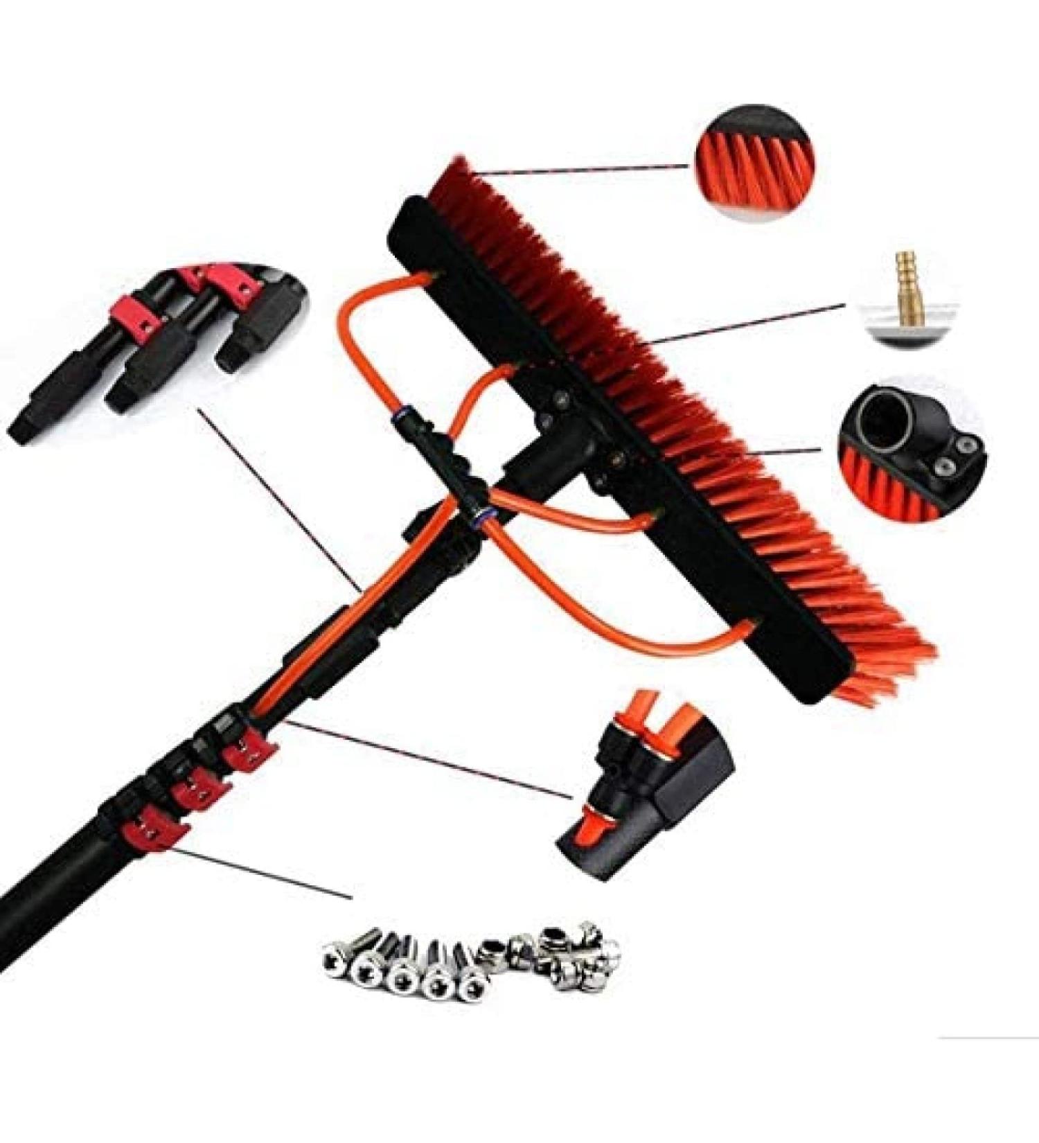 Photovoltaic Cleaner Photovoltaic Panel Cleaning Window Clean Water Telescopic Brush Extendable Cleaner Conservatory Roof Cleaning Tools 3.6m - Buy Online on GoSupps.com