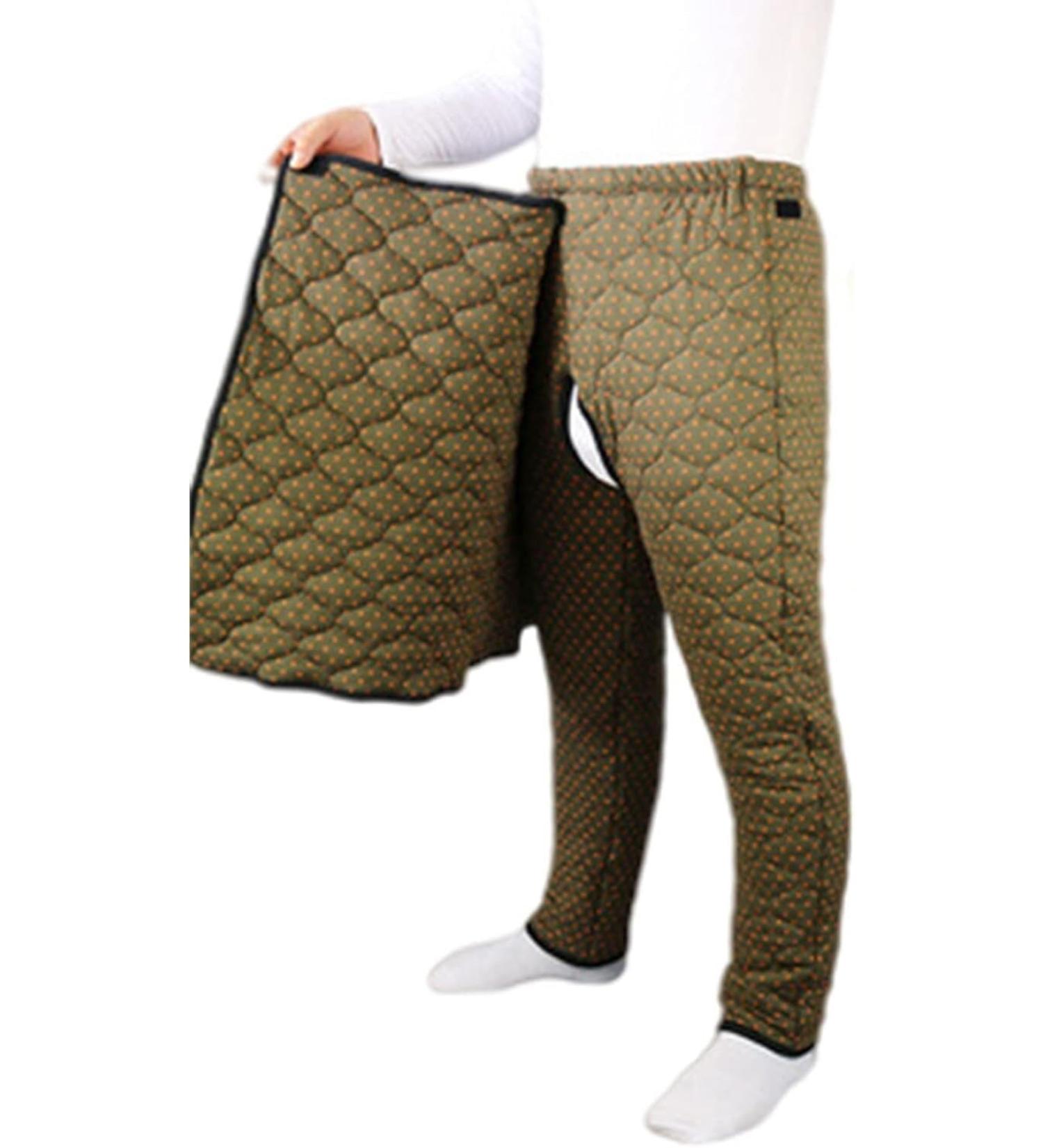 Patient Care Pants for Fracture & Surgery - Thick Warm Comfort for Bedridden Elderly (Medium Yellow - Buy Online on GoSupps.com