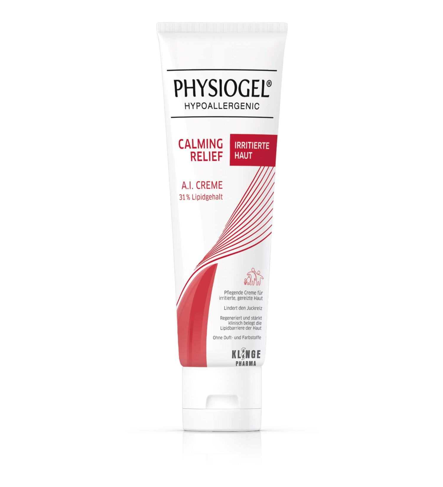 Physiogel Calming Relief AI Cream | 50 ml for Sensitive Itchy Skin - Shop Internationally - Buy Online on GoSupps.com