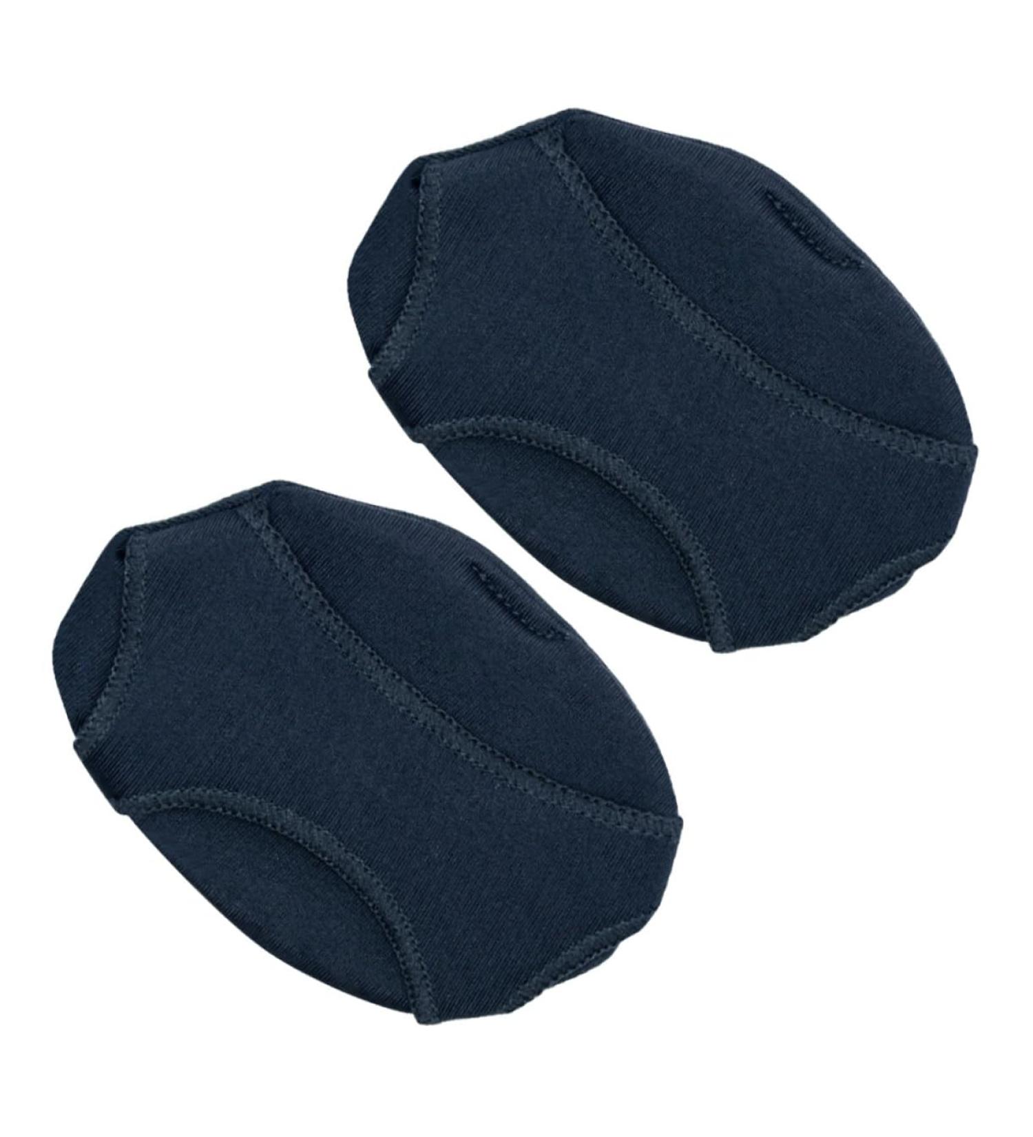 FRCOLOR Anti Pads - Metatarsal Shoe Inserts for Plantar Bunion Relief | Half Toe Sleeve & Heel Cushion Gel - Black 7.6x3.3cm - Comfort for Feet - Buy Online on GoSupps.com