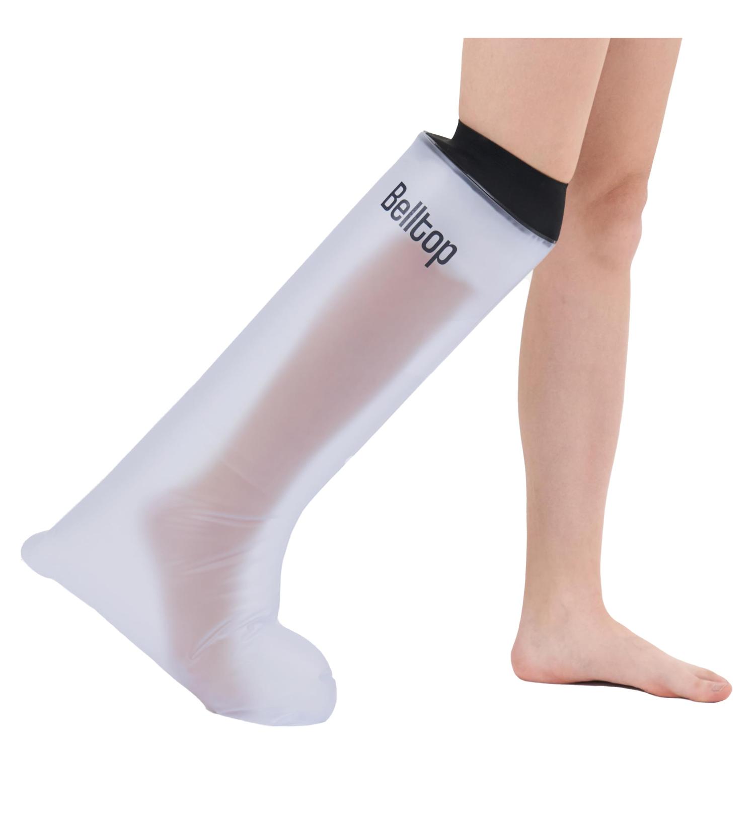 Waterproof Leg Shower Protection | Reusable Plaster & Bone Protection | Silicone Waterproof Cover for Bathing - Buy Online on GoSupps.com