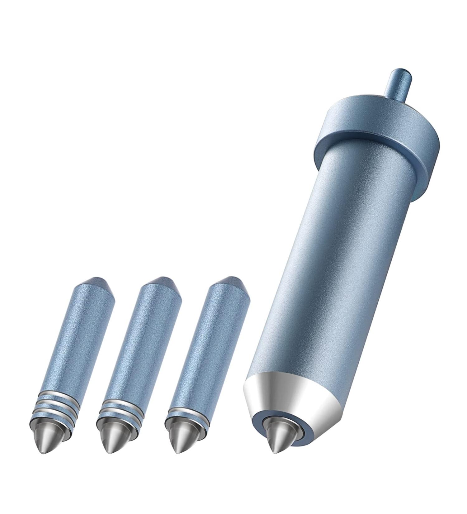 Foil Transfer Tool Kit for Cricut Machines - Artarron 3-in-1 with Housing Replacement - Fine, Medium, Bold Blades - Light Blue - Buy Online on GoSupps.com