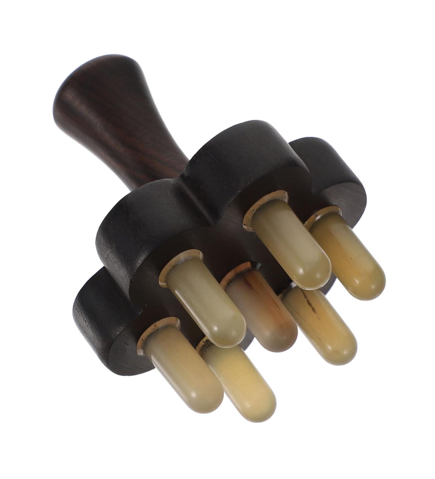 Shop TOVINANNA Massage Device - Ridge Backshaber & Gua Sha Brush for Ultimate Relaxation & Hair Care - Buy Online on GoSupps.com