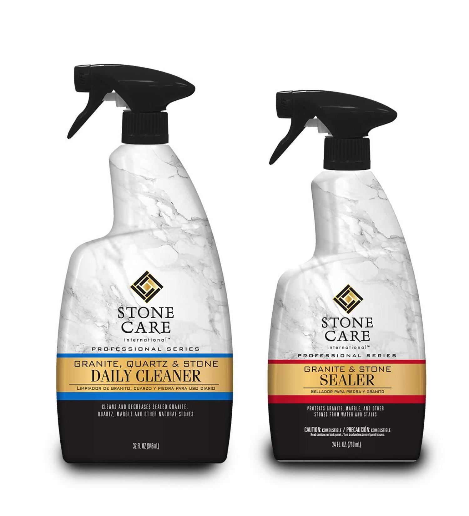 Stone Care International Granite Sealer Cleaner & Polish for Countertops - Marble, Quartz, Slate, Limestone, and More - Buy Online on GoSupps.com