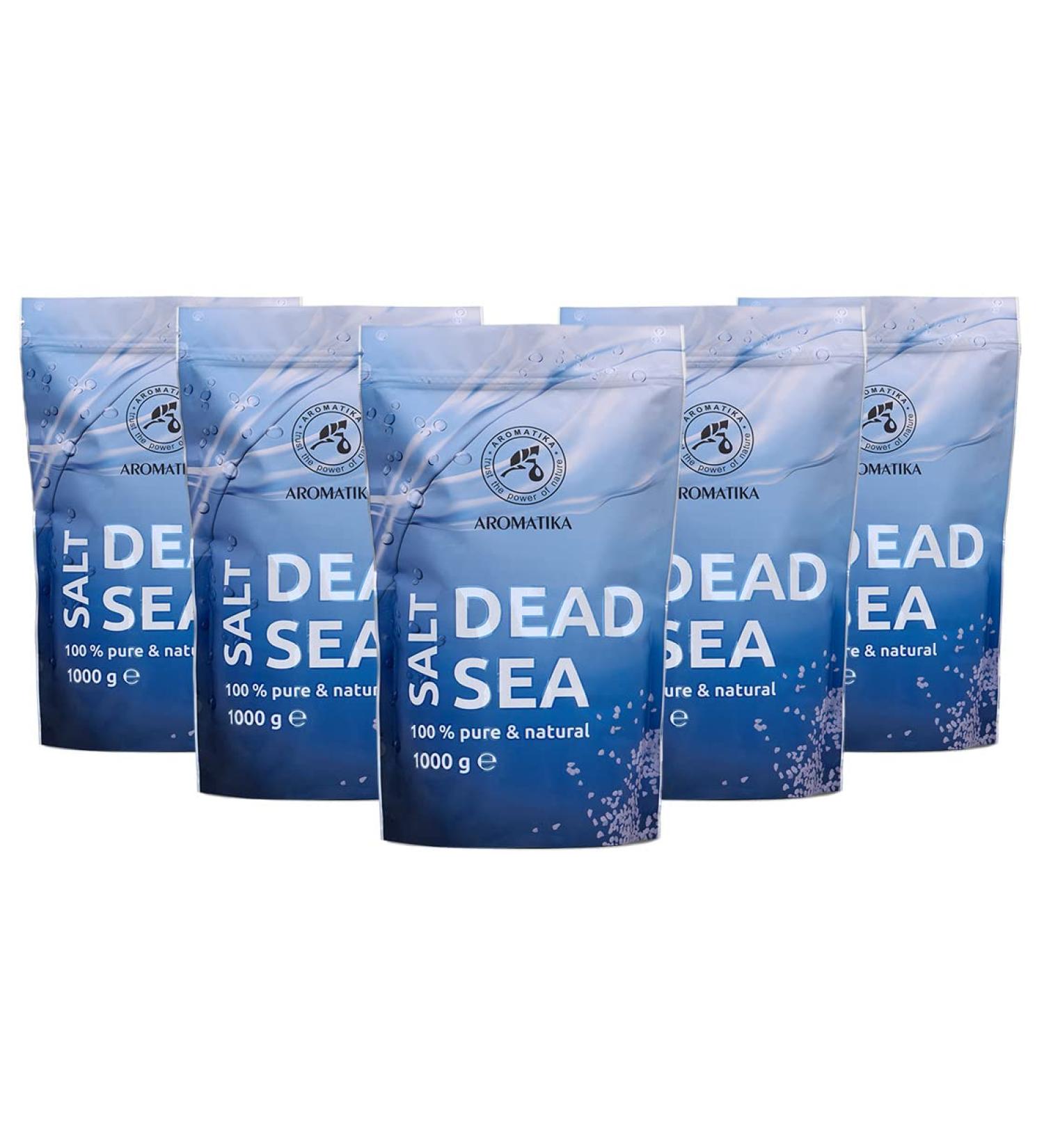 Buy 100% Pure Dead Sea Salt 11 lb | Natural Bathing & Body Care | Wellness Benefits for Sleep & Relaxation - Buy Online on GoSupps.com
