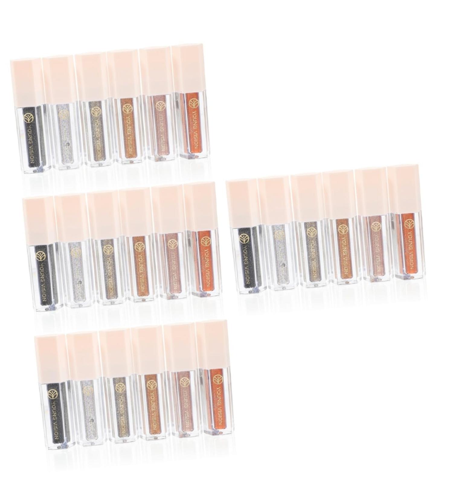 POPETPOP Make Up Accessories 24 Pcs Eye Shadow Set Eyeshadow Makeup Accessories Liquid Eye Shadow Cosmetic Miss Colorful - Buy Online on GoSupps.com