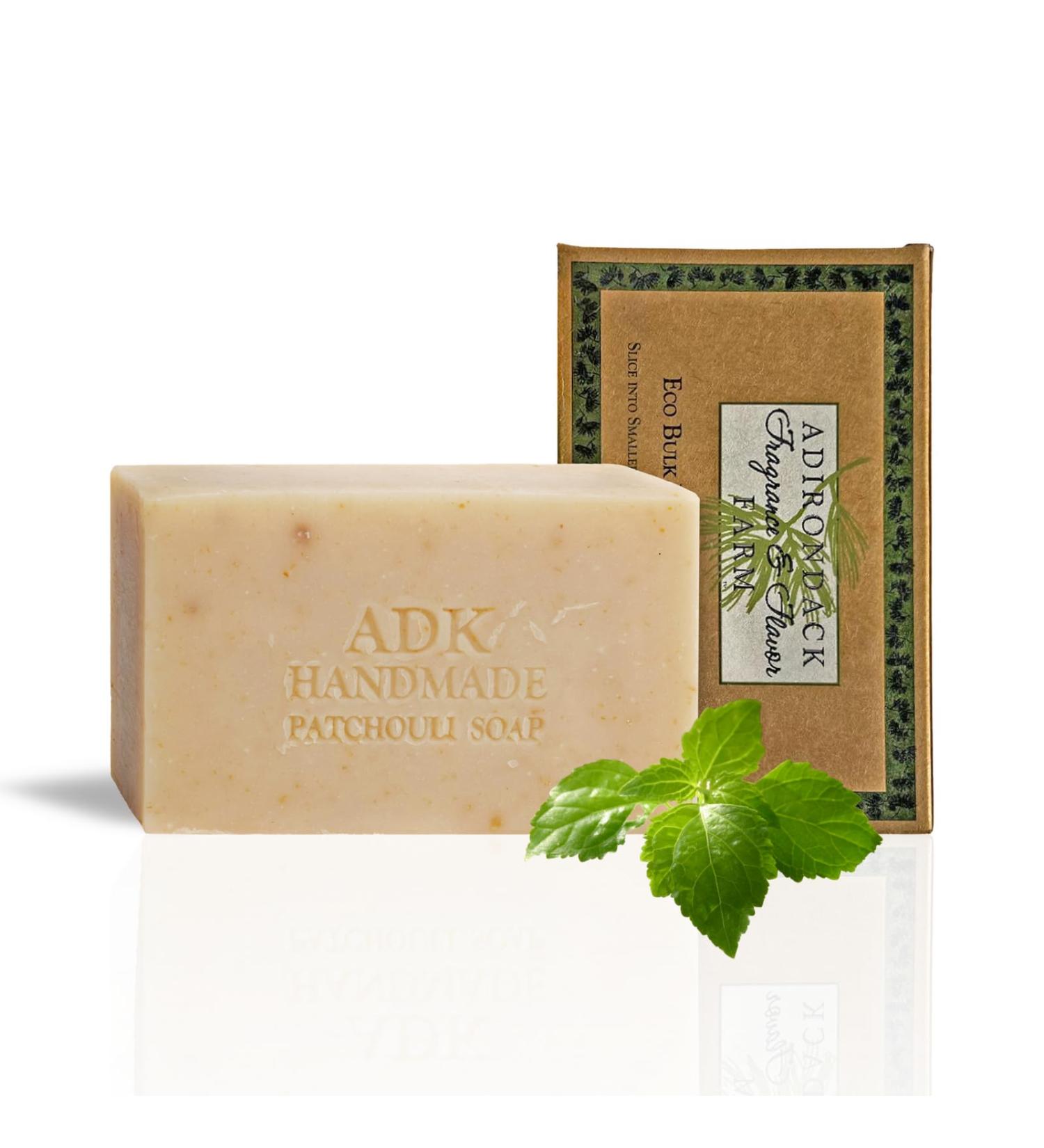 Buy ADK Natural Patchouli Soap Bar - 16 oz Handmade Organic Vegan Soap for Moisturizing Dry Skin | Antioxidant Body Soap for Men Women & Babies - Buy Online on GoSupps.com