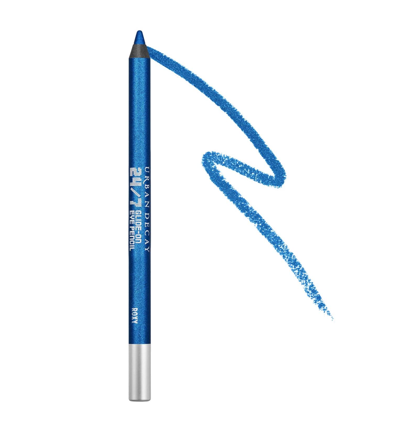 Urban Decay 24/7 Glide-On Waterproof Eyeliner Pencil - Roxy (Metallic Blue) - Buy Online on GoSupps.com