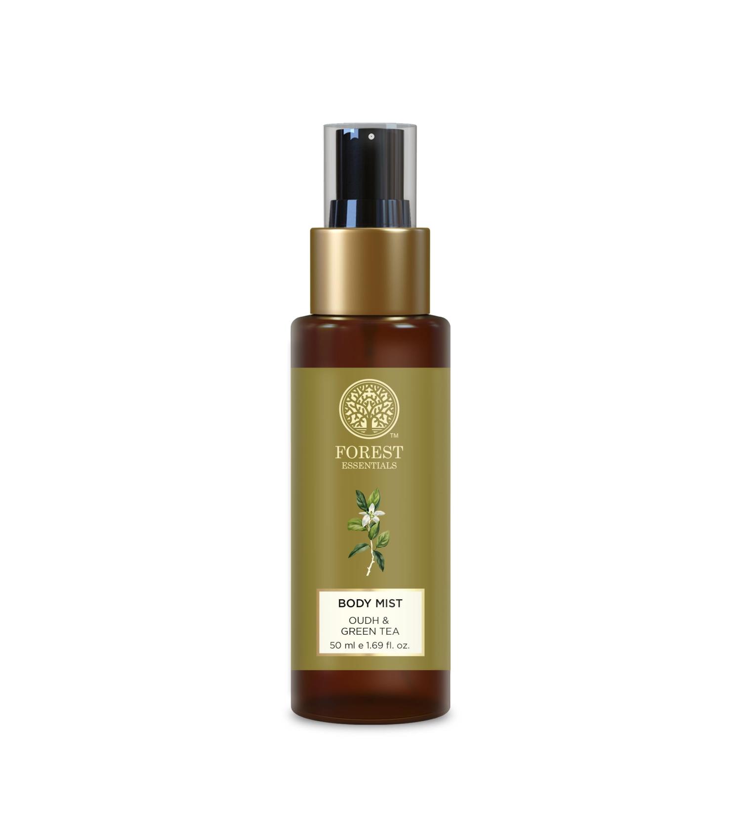 Travel Size Body Mist Oudh & Green Tea 50ml (Body Spray) - Buy Online on GoSupps.com