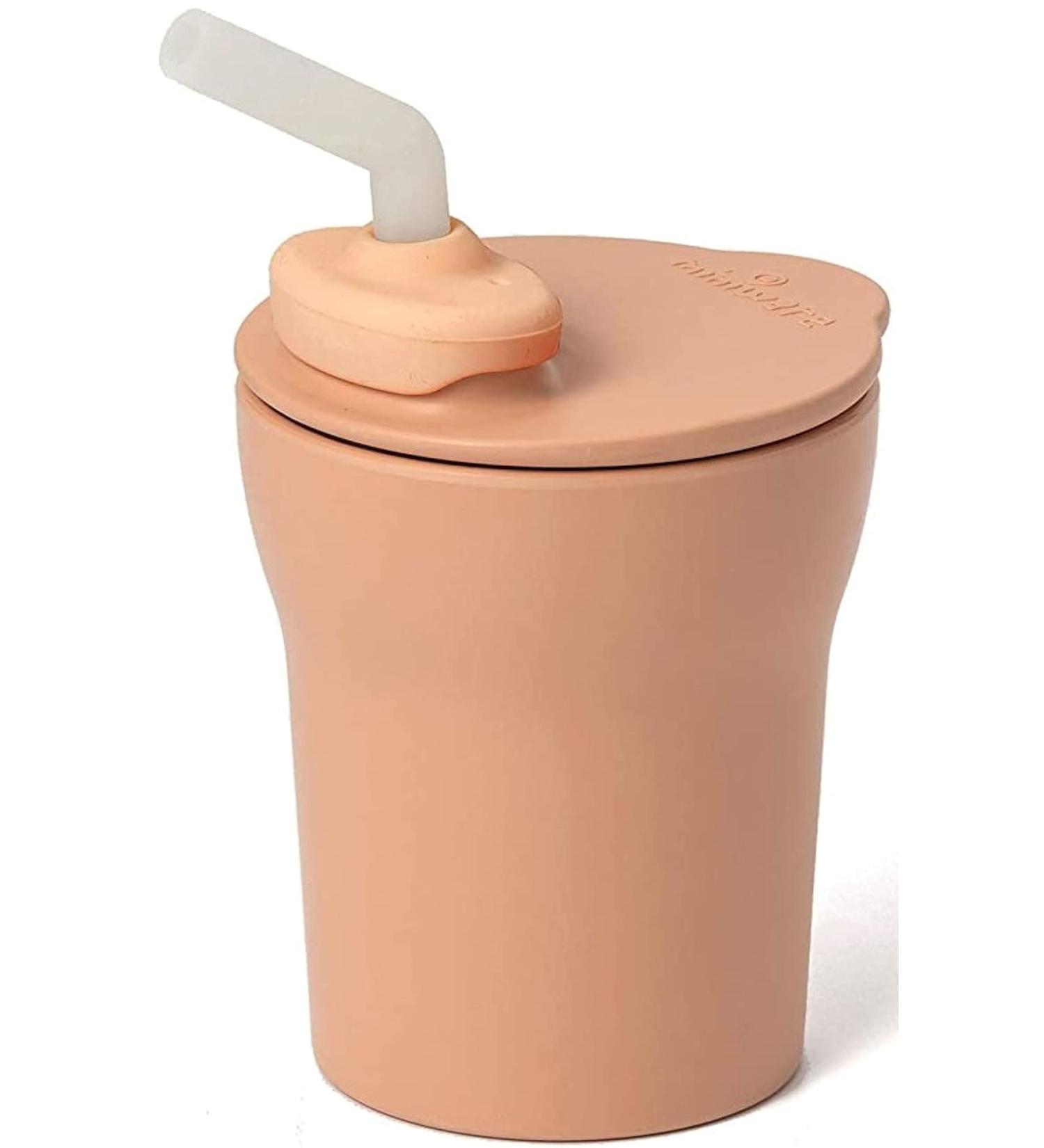 Miniware 1-2-3 Sip! Training Cup for Baby - Non Drip Lid - Dishwasher Safe - Toffee + Toffee - Buy Online on GoSupps.com