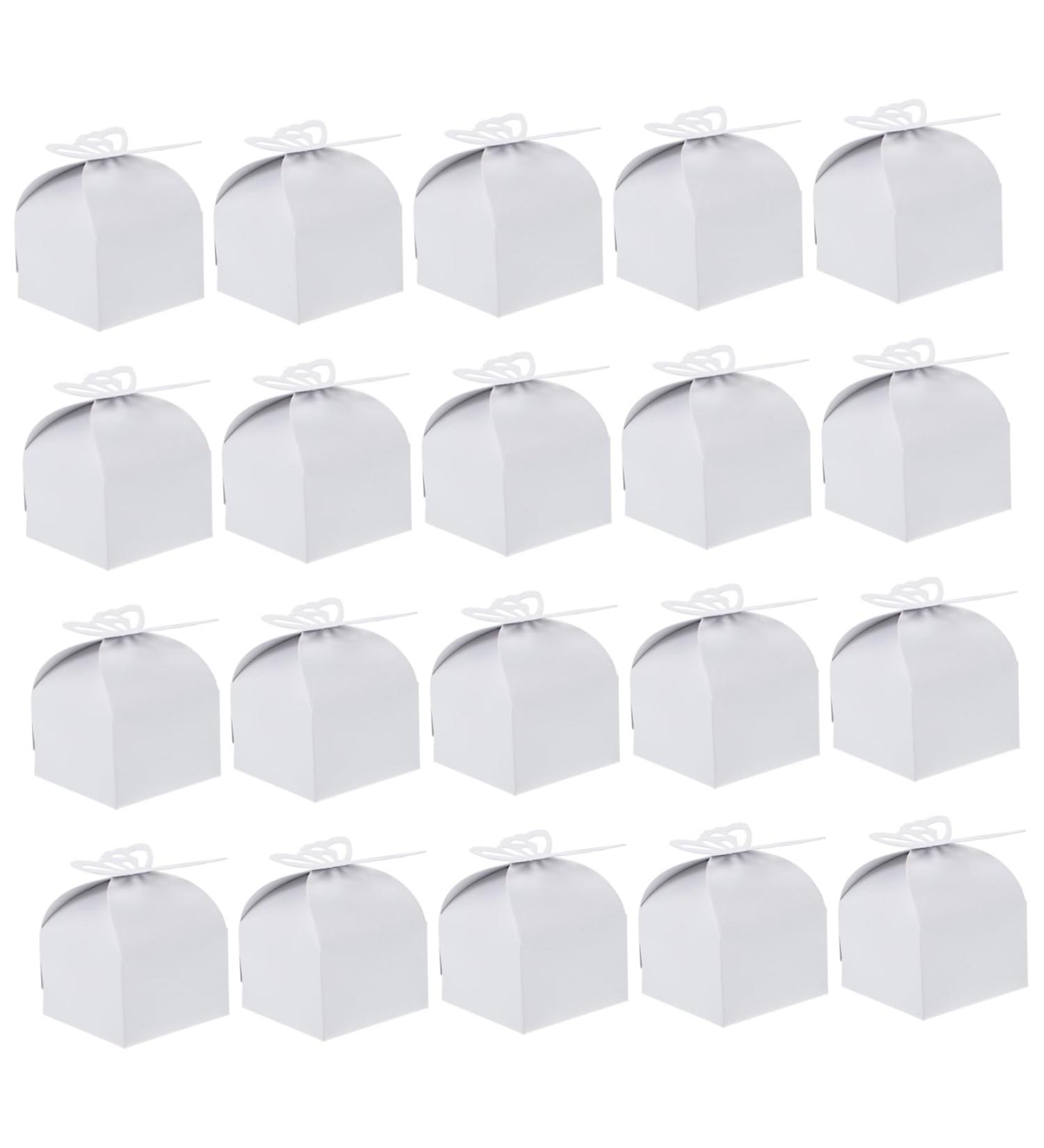 SEWOART 50pcs Cases Storage Containers Stocking Treat Bath Container Fudge Dessert White Stuffers Aging 10x6cm White - Buy Online on GoSupps.com