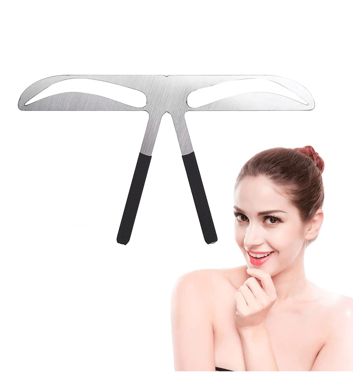 4 Types Eyebrow Stencil Ruler for Perfect Eyebrow Shape | Grooming & Makeup Tool (3) - Buy Online on GoSupps.com