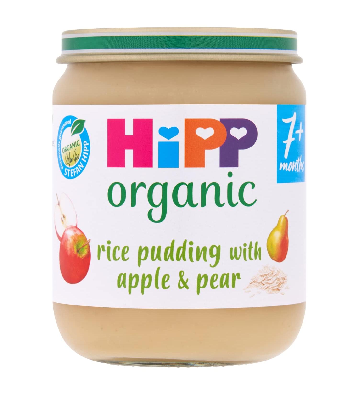 HIPP RICE PUD APP+PEAR S2 160G