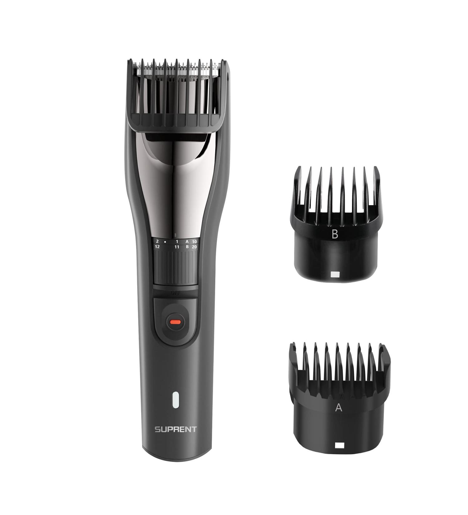 SUPRENT Beard Trimmer for Men - Rechargeable and Cordless with 38 Lengths Settings - Buy Online on GoSupps.com
