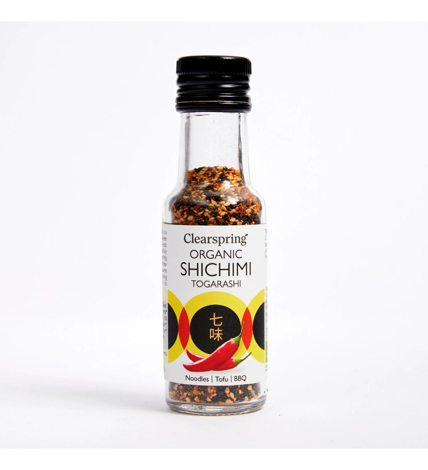 Clearspring Organic Shichimi Togarashi - Seven Spice Blend (Pack of 8) - Buy Online on GoSupps.com
