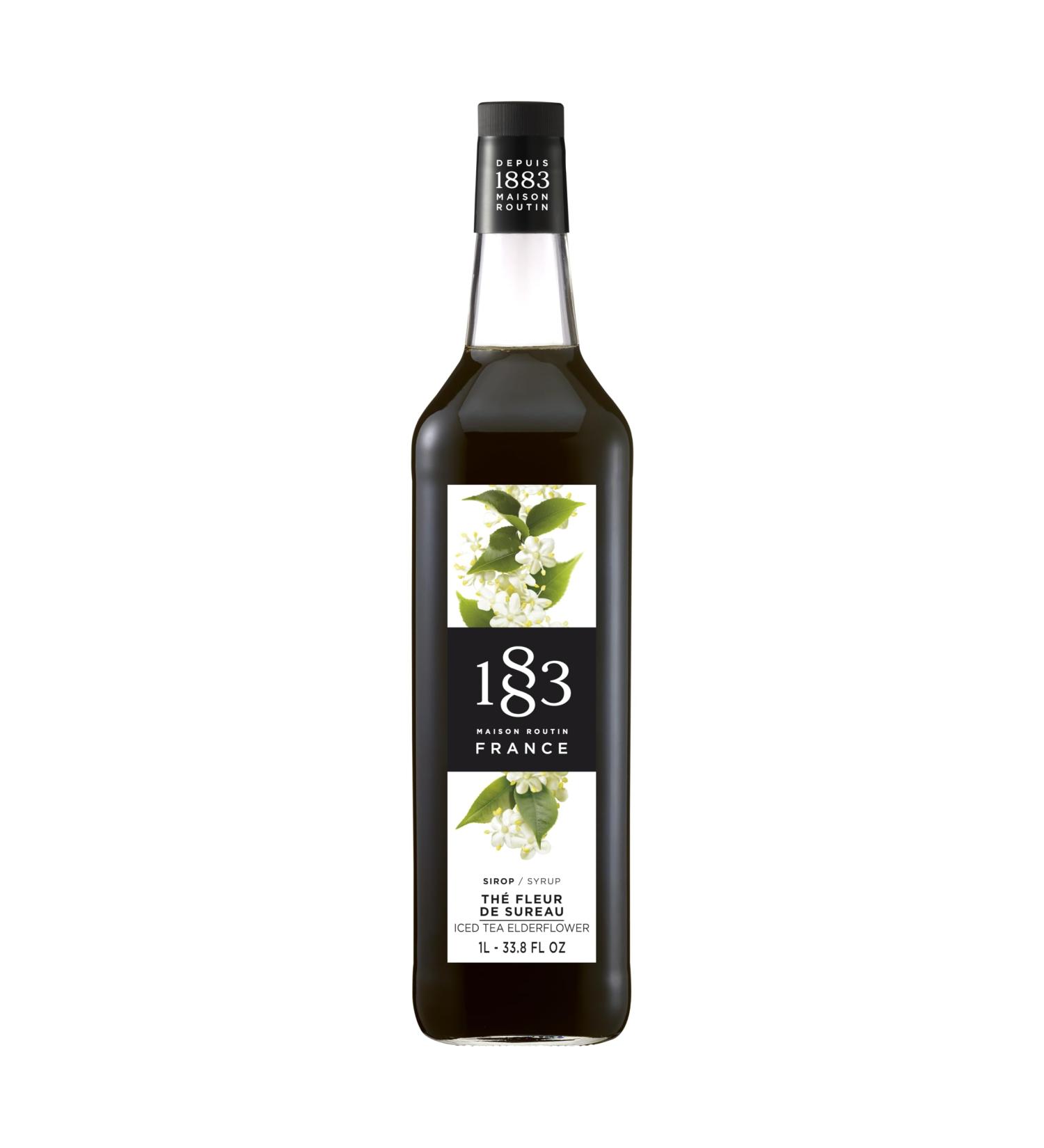 1883 Maison Routin Sirop de th glac de qualit sup rieure pour th glac cocktails mocktails desserts verre 1 L