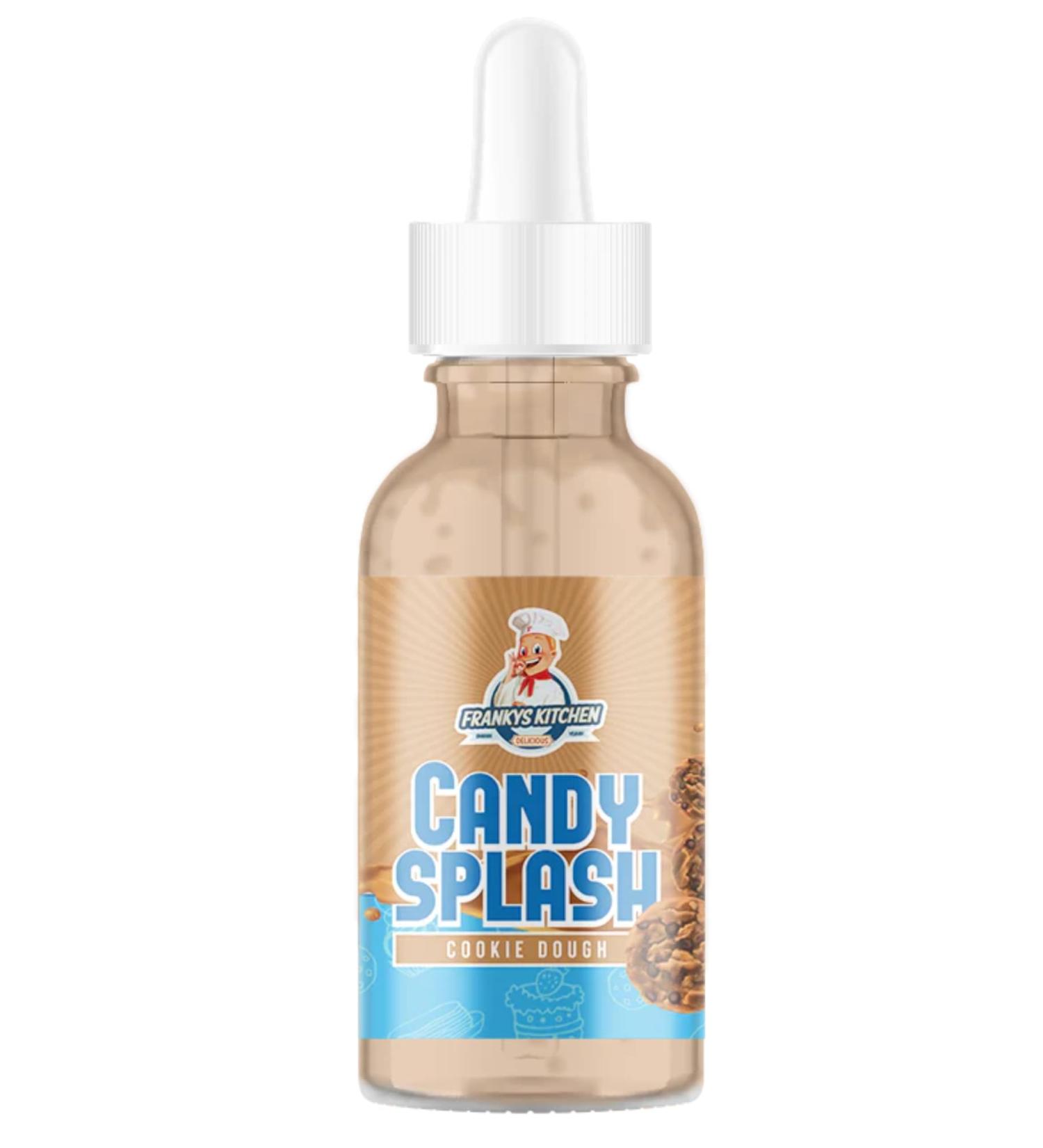 Frankys Bakery Candy Splash Flavor Drops 50ml - Cookie Dough | Calorie-Free Flavor Enhancer | Delicious Aroma | 1 Pack - Buy Online on GoSupps.com