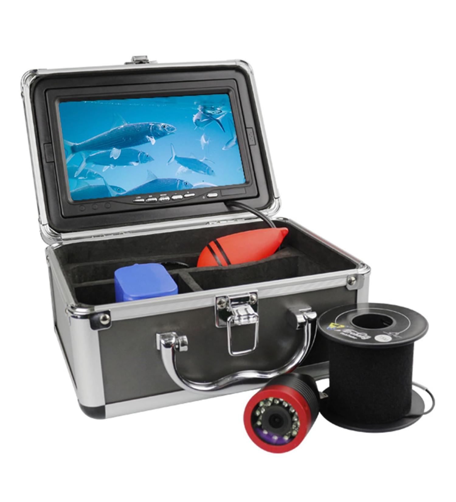 Lixada Underwater Fishing Camera - Portable 7-Inch Fish Finder for Boats Kayak Lake & Sea Fishing - Buy Online on GoSupps.com