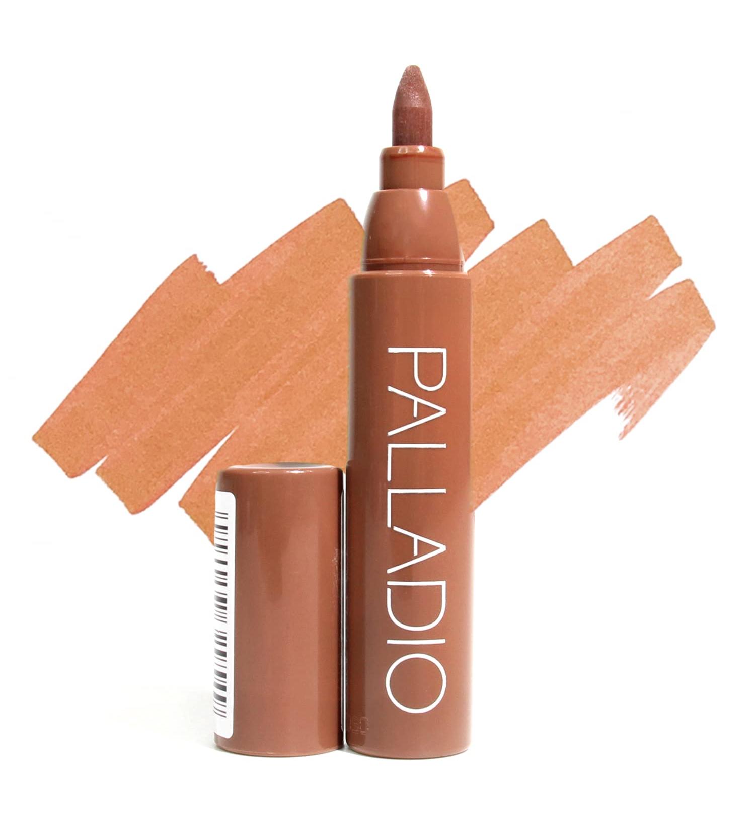 Palladio Lip Stain Hydrating and Waterproof Formula Matte Color Look Longlasting All Day Wear Lip Color Smudge Proof Natural Finish Precise Chisel Tip Marker Nude brown 1 count (Pack of 1) - Buy Online on GoSupps.com