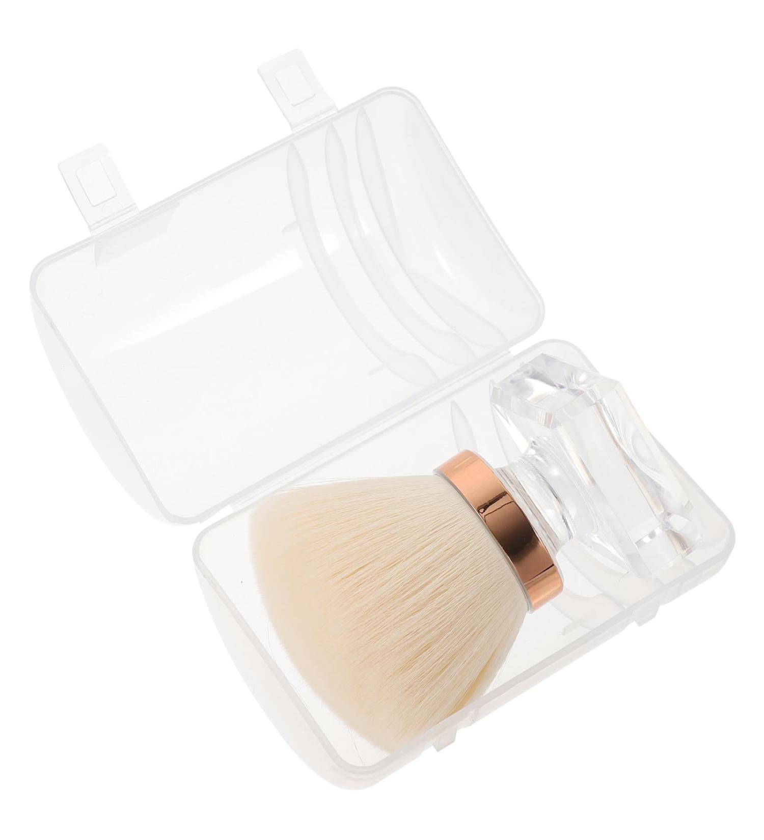 NUSITOU Acrylic highlighter blush brush small brush for makeup cheek loose powder brush tool hand use nail brush mineral Miss small brush Aromatherapy cosmetic highlighter brush - Buy Online on GoSupps.com