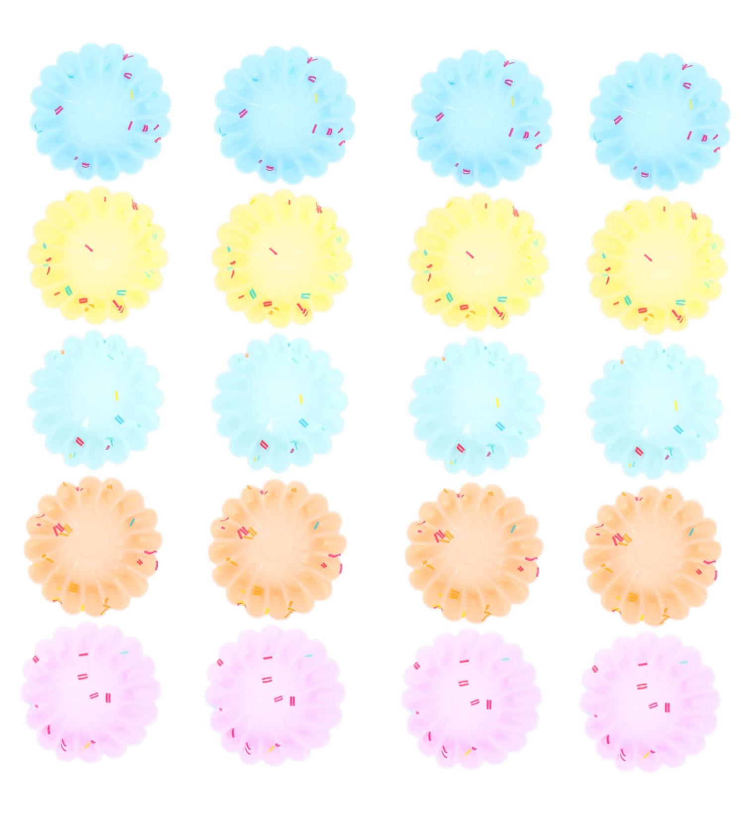 Alipis 20pcs Kitchen Cuake Gadget Cake Flower Tools for Silicone Molds Muffin Universal Useful Home 8X8X2CM As Shown - Buy Online on GoSupps.com