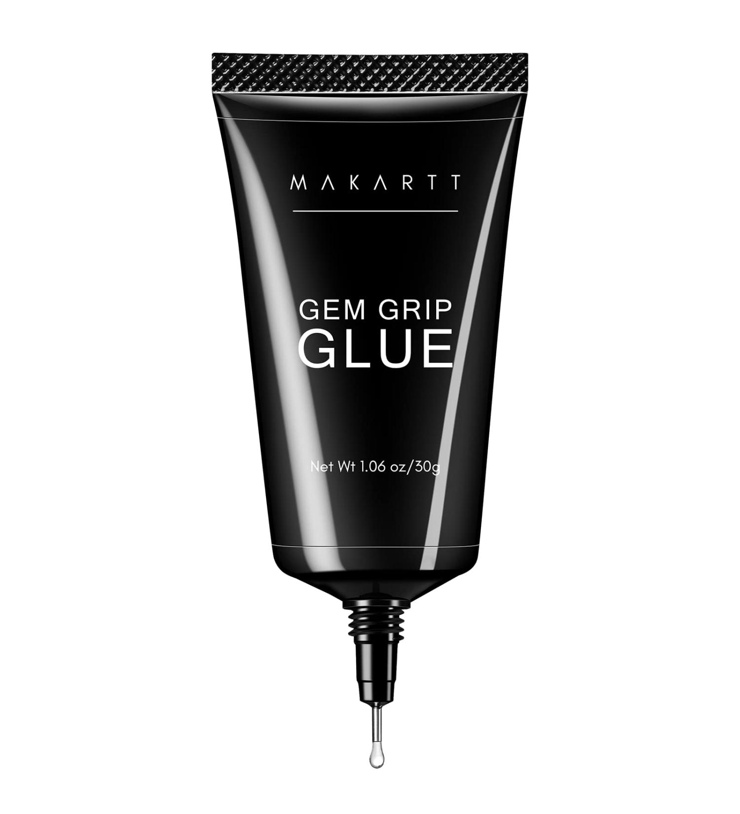 Makartt No Wipe Nail Rhinestone Gel 30g - Super Adhesive Glue for Gems, Crystal Stones & Jewels | Nail Art Gel for Rhinestones - Buy Online on GoSupps.com