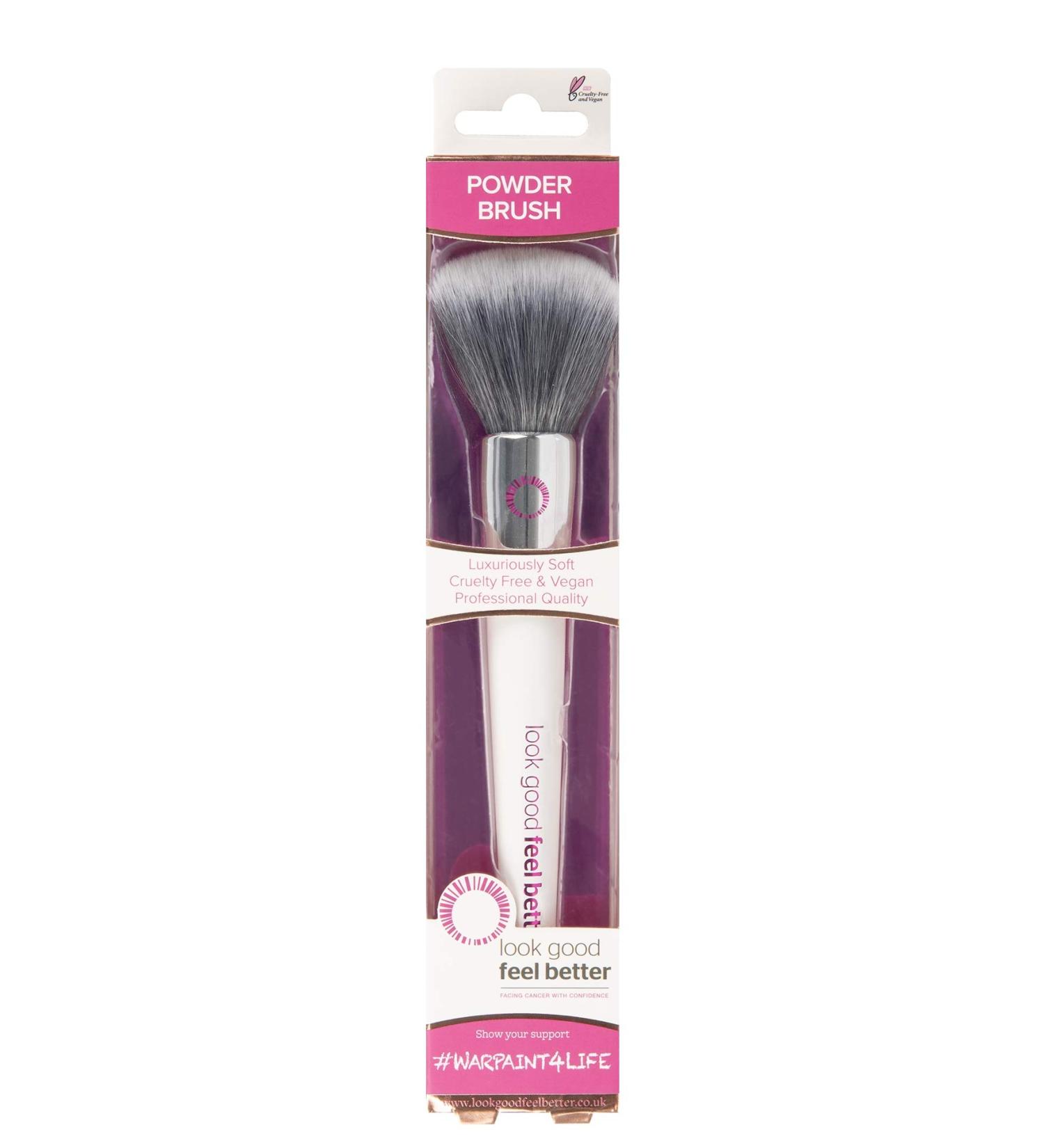Look Good Feel Better Powder Brush - Premium Quality Makeup Tool for Flawless Application | International Shipping Available - Buy Online on GoSupps.com