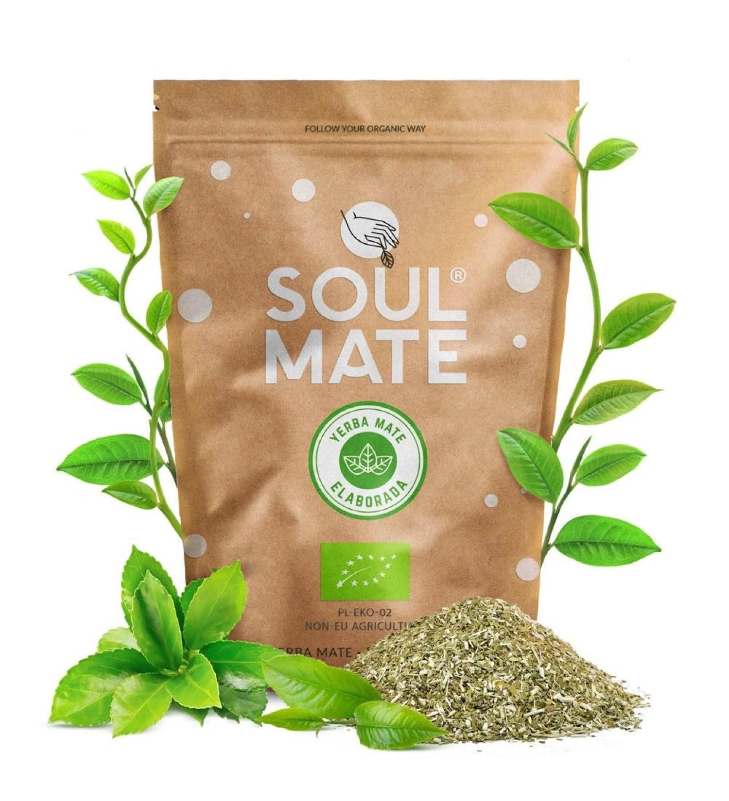 Soul Mate Org nica Elaborada 500 g Yerba Mate Bio Pure et nergisante - Buy Online on GoSupps.com