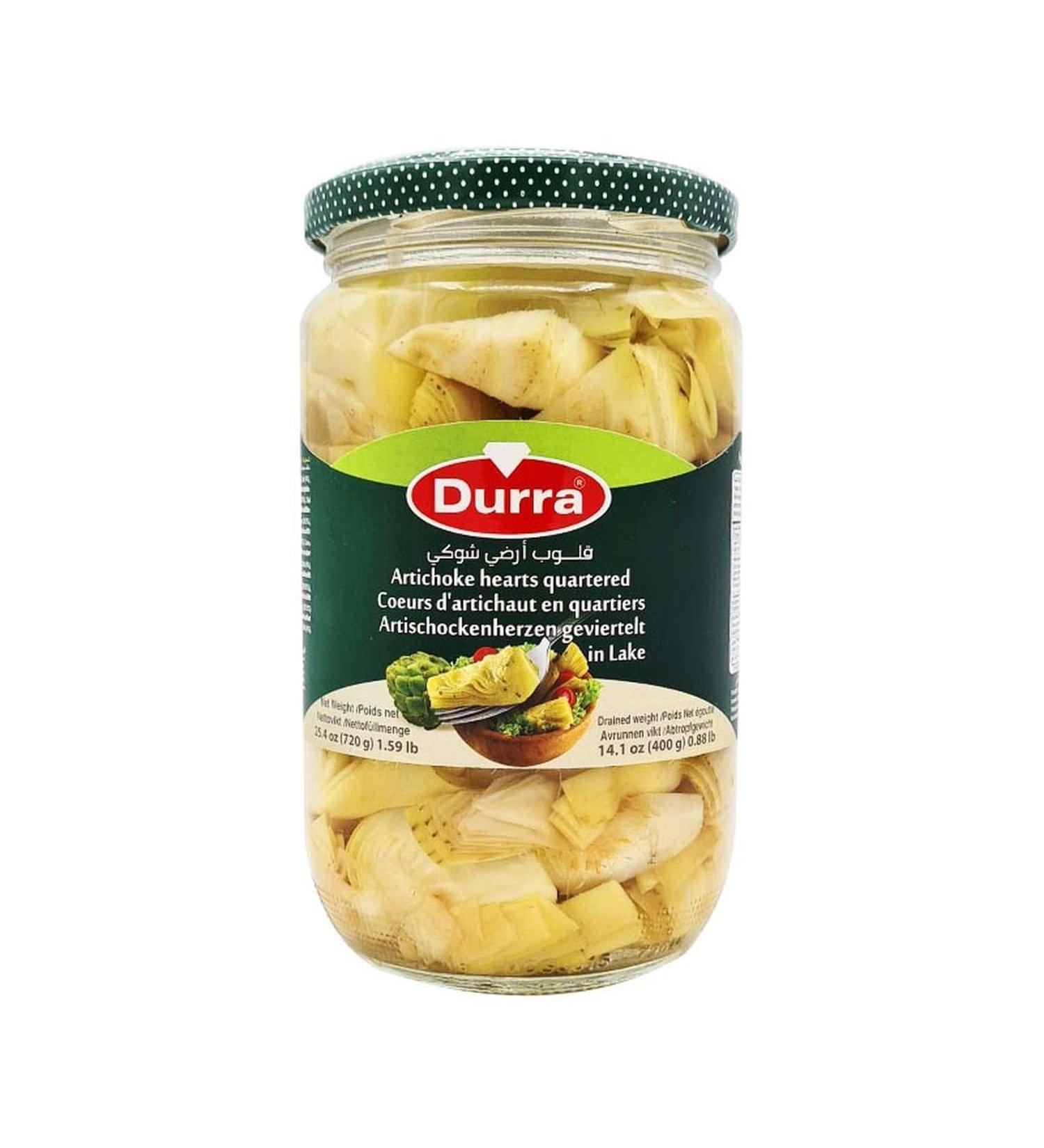 Durra Marinated Artichoke Pieces - 720g Jar