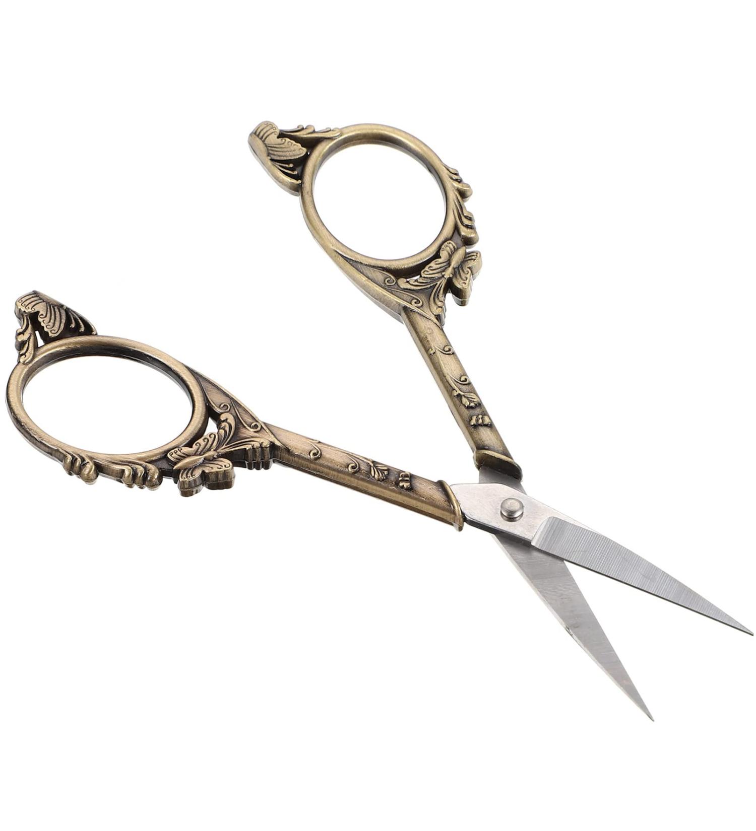 Buy Reusable Stainless Steel Eyebrow Scissors - Multi-Function Beauty Accessory for Eyebrows & Nose Hair | International Shipping Available - Buy Online on GoSupps.com
