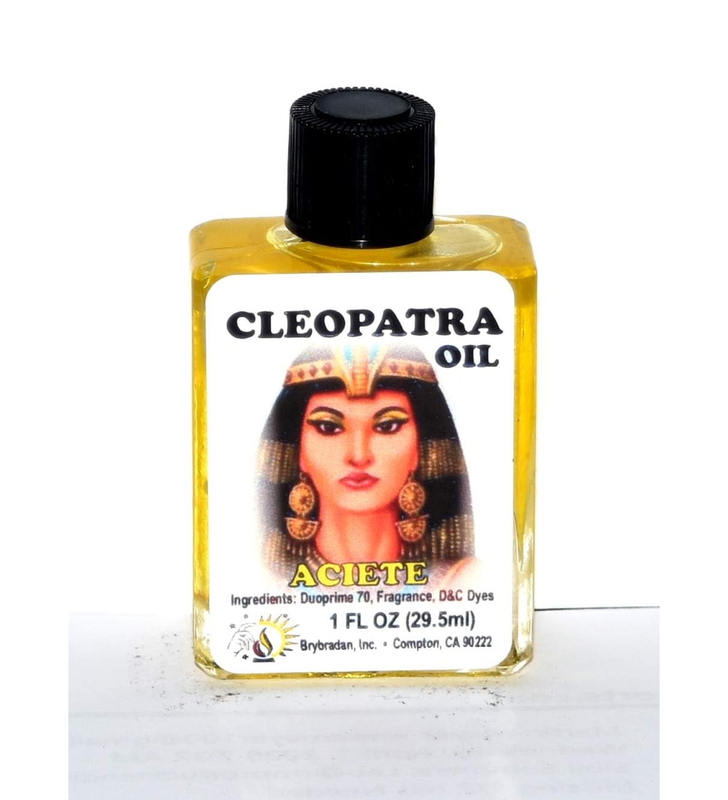 12 PIECES BRYBRADAN CLEOPATRA SPIRITUAL OIL CLEOPATRA ACEITE ESPIRITUAL -1/2 FL OZ 14.7ML