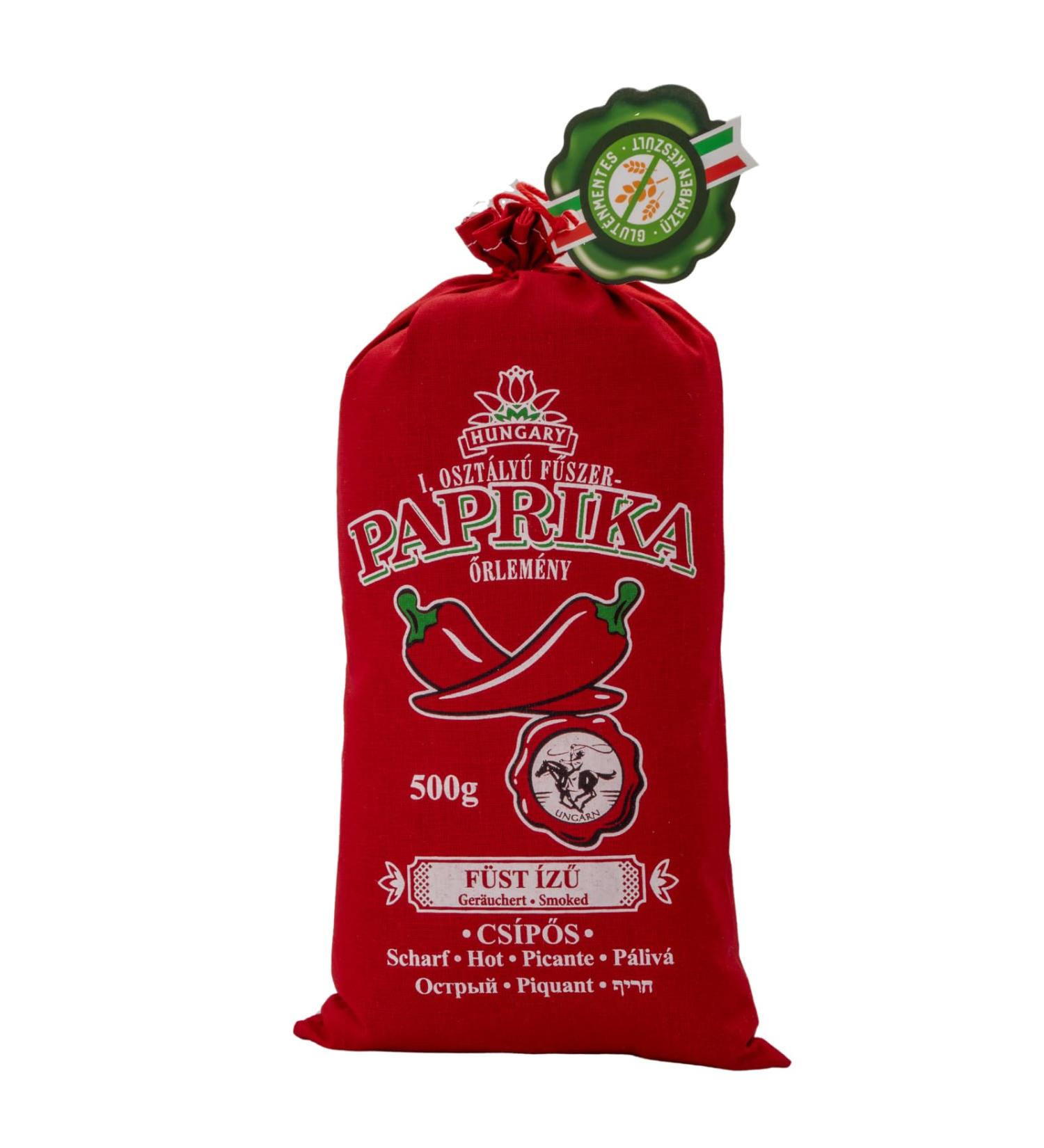 Chili-Trade Hungarian Paprika Premium Quality Origin: Kalocsa Hungary (Hot & Smoked 500g)