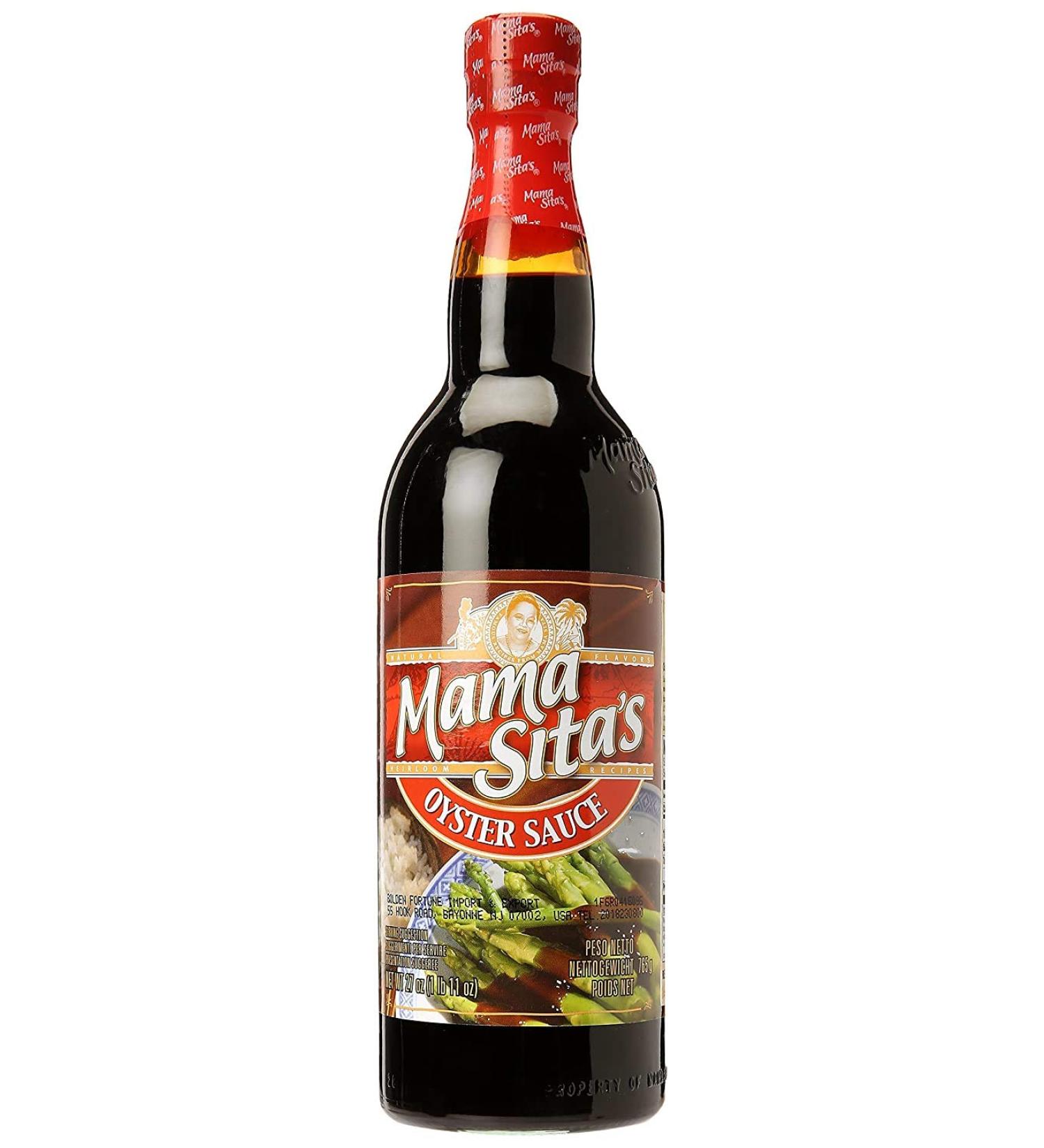 Mama Sita's Oyster Sauce 27oz - Authentic Filipino Flavor for Savory Dishes - Buy Online on GoSupps.com