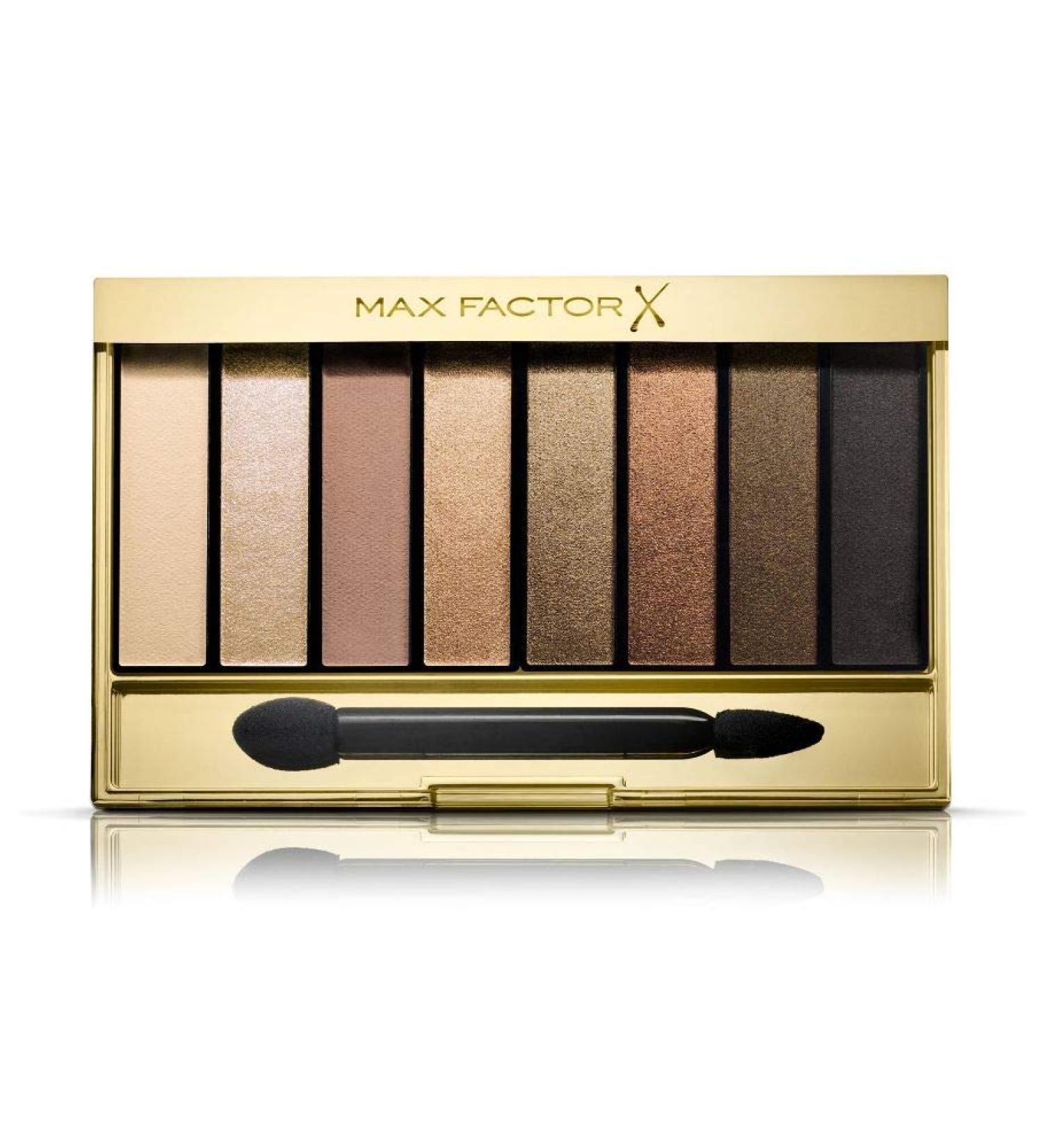 Max Factor Masterpiece Nude Palette 02 - Golden Nudes Eyeshadow Palette with 8 Silky-Matt & Shimmering Tones | International Shipping Available - Buy Online on GoSupps.com