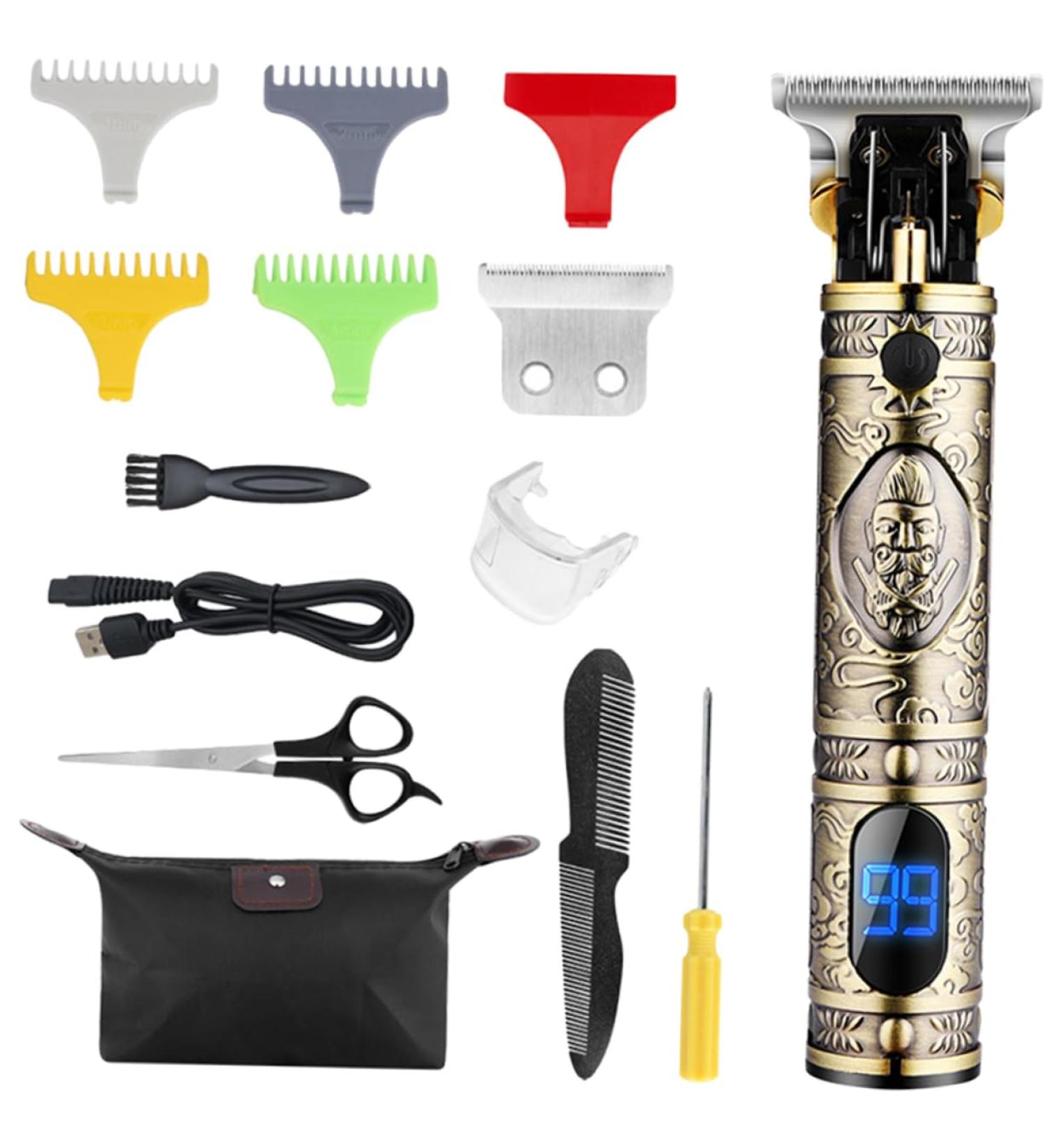 Hemoton Beard Trimmer Set for Men | Cordless Mustache & Nose Trimmer | Premium Stainless Steel Hair Clippers - Buy Online on GoSupps.com