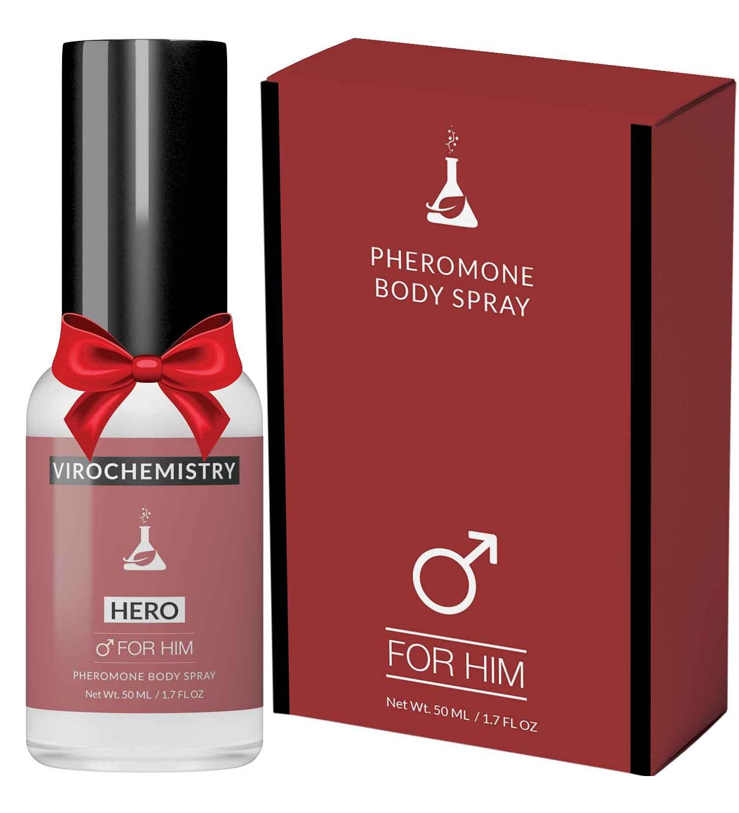 Pheromones to Attract Women for Men (Hero) Body Spray - Bold Extra Strength Human Pheromones Fragrance Body Spray - 50ml (Human Grade Pheromones to Attract Women) - Buy Online on GoSupps.com