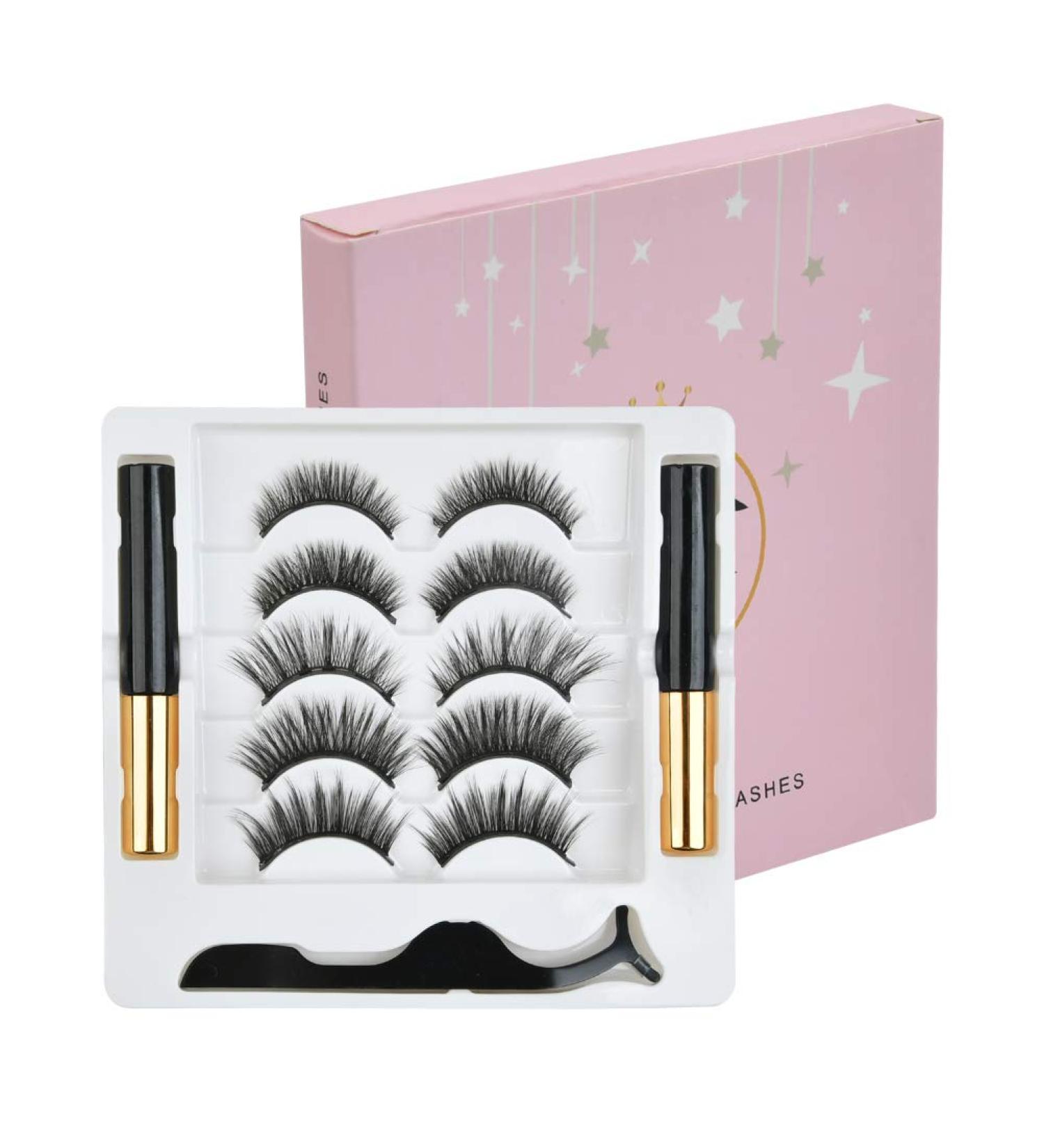 Shop ATPWON Magnetic False Eyelashes Set with Magnetic Eyeliner | Easy Application & Long-Lasting Wear - International Shipping Available - Buy Online on GoSupps.com