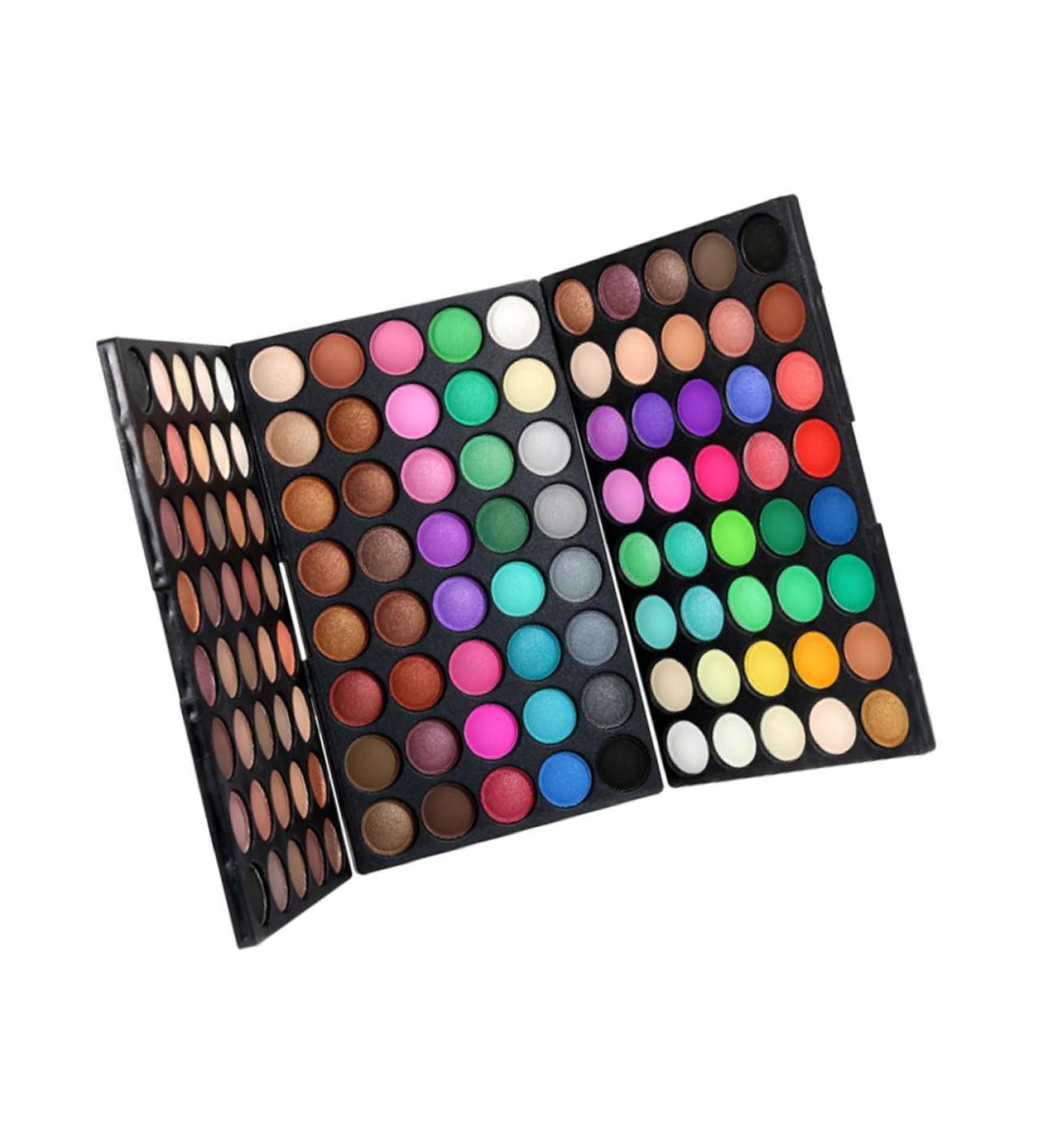 DRESSOOS 120 Eyeshadow Pallet Eyeshadow Nude Eyeshadow Glitter Palette Eyeshadow Powder Makeup Palette - Buy Online on GoSupps.com