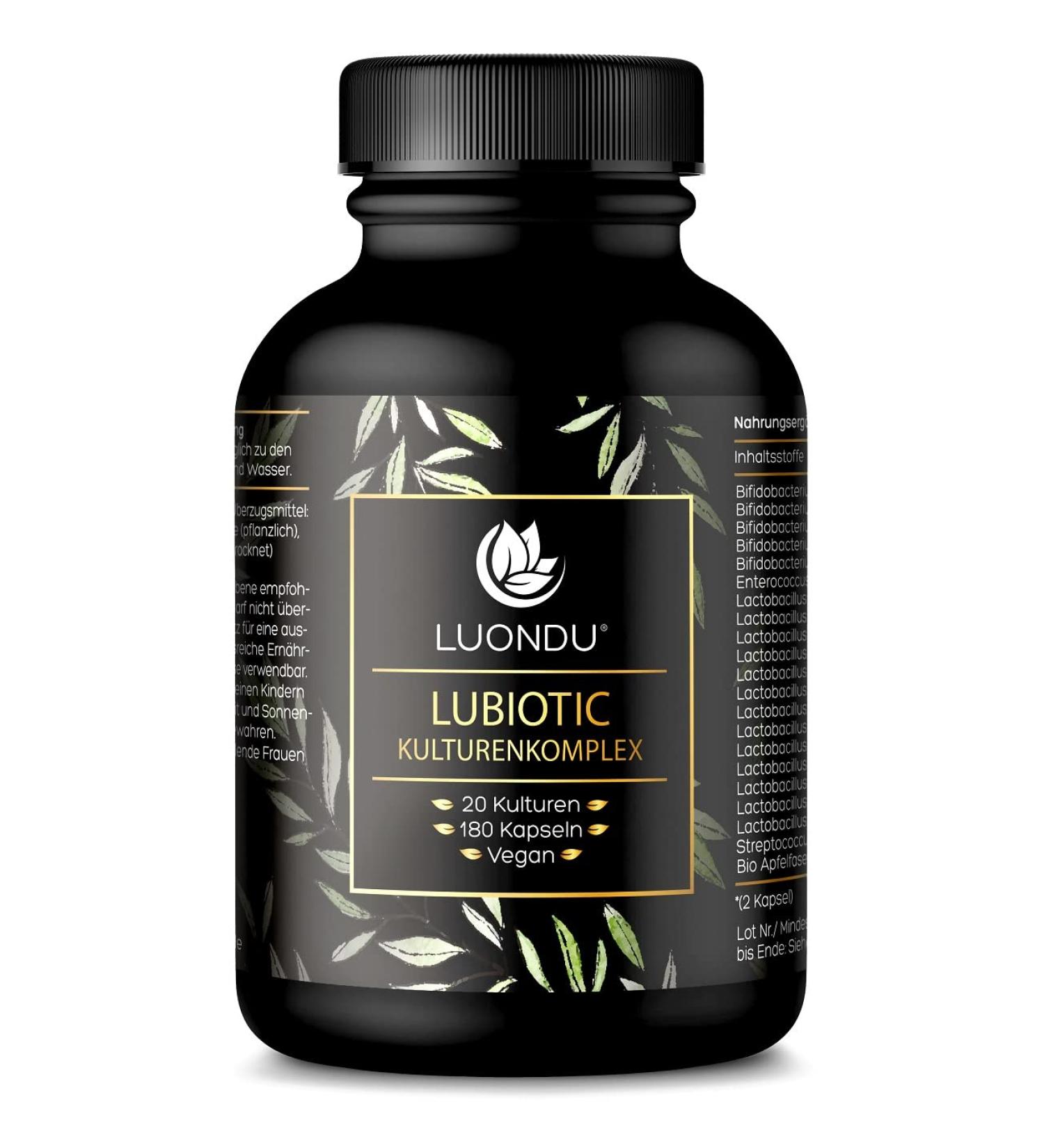 Cultures Complex - 350 Billion KBE/g 20 Strains & Organic Acacia Fiber - Vegan Gastrointestinal Support - 180 Capsules - Buy Online on GoSupps.com